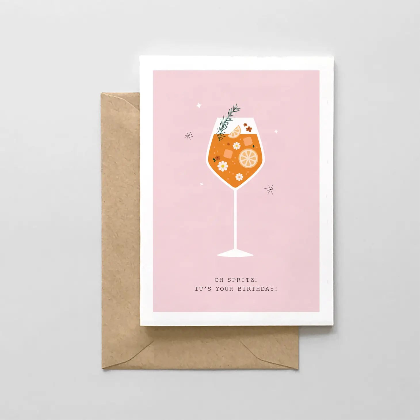 Aperol Spritz in a Glass Greeting Card for Sale by Jay-cm