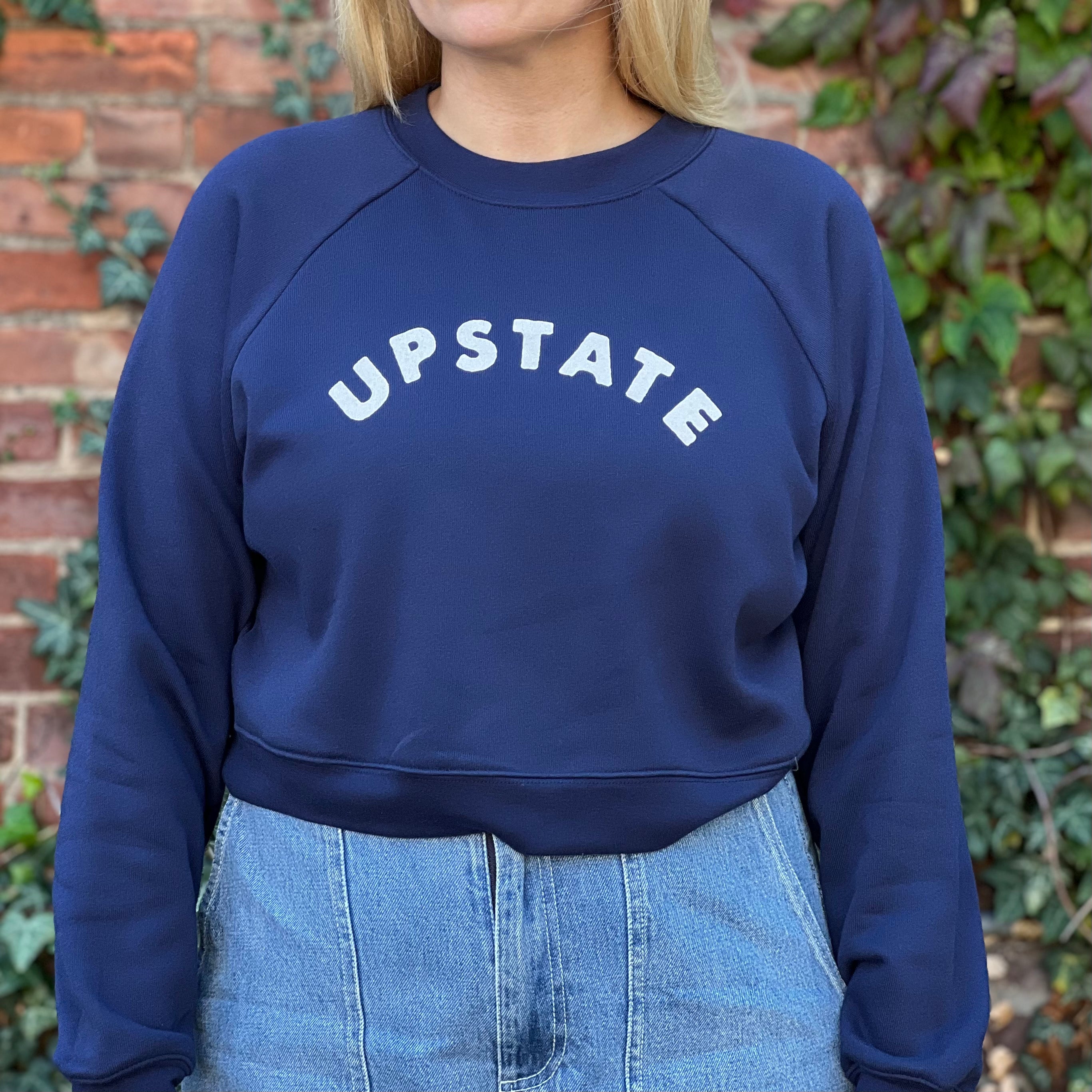 Kingston v-neck pullover, Jeans blue