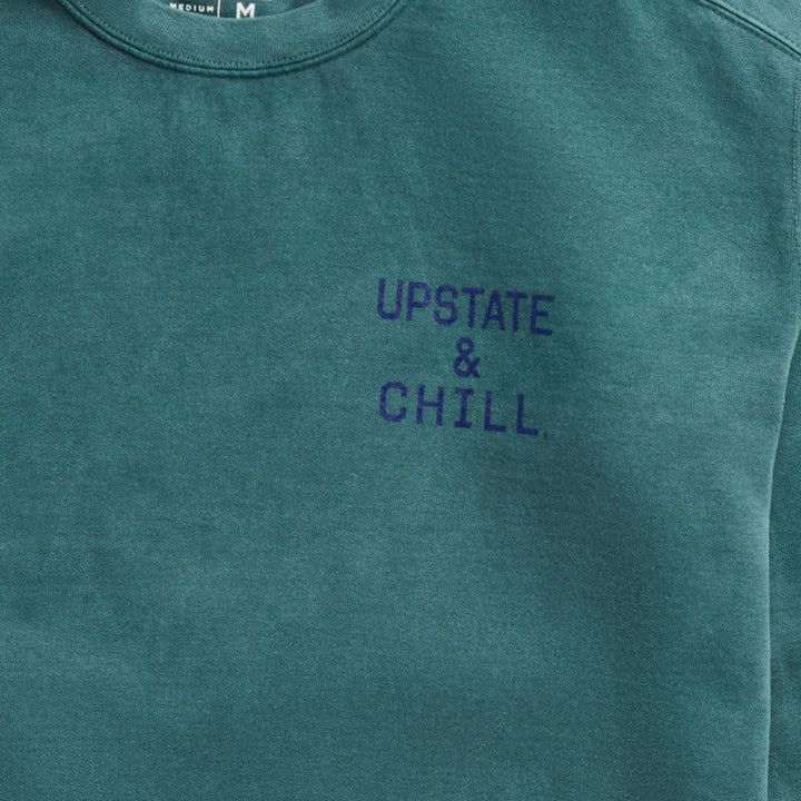 The Heart : Upstate & Chill® Crewneck (Blue Spruce)