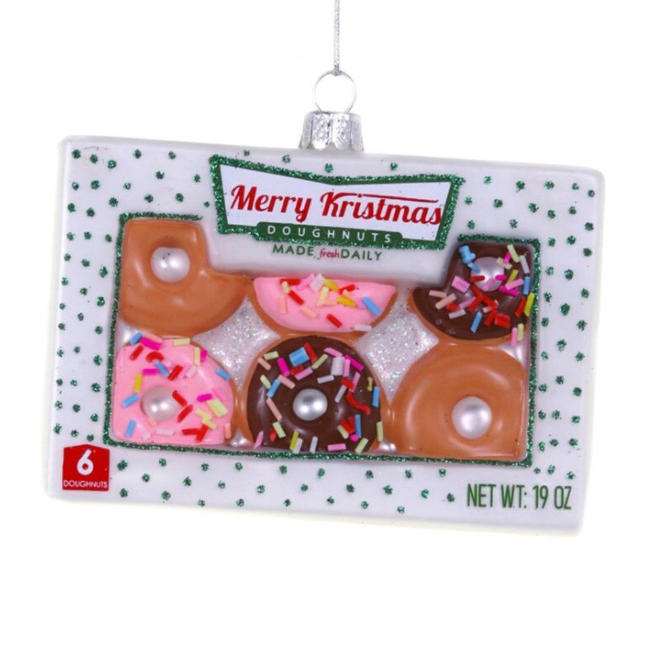 Merry Kristmas Donuts Ornaments