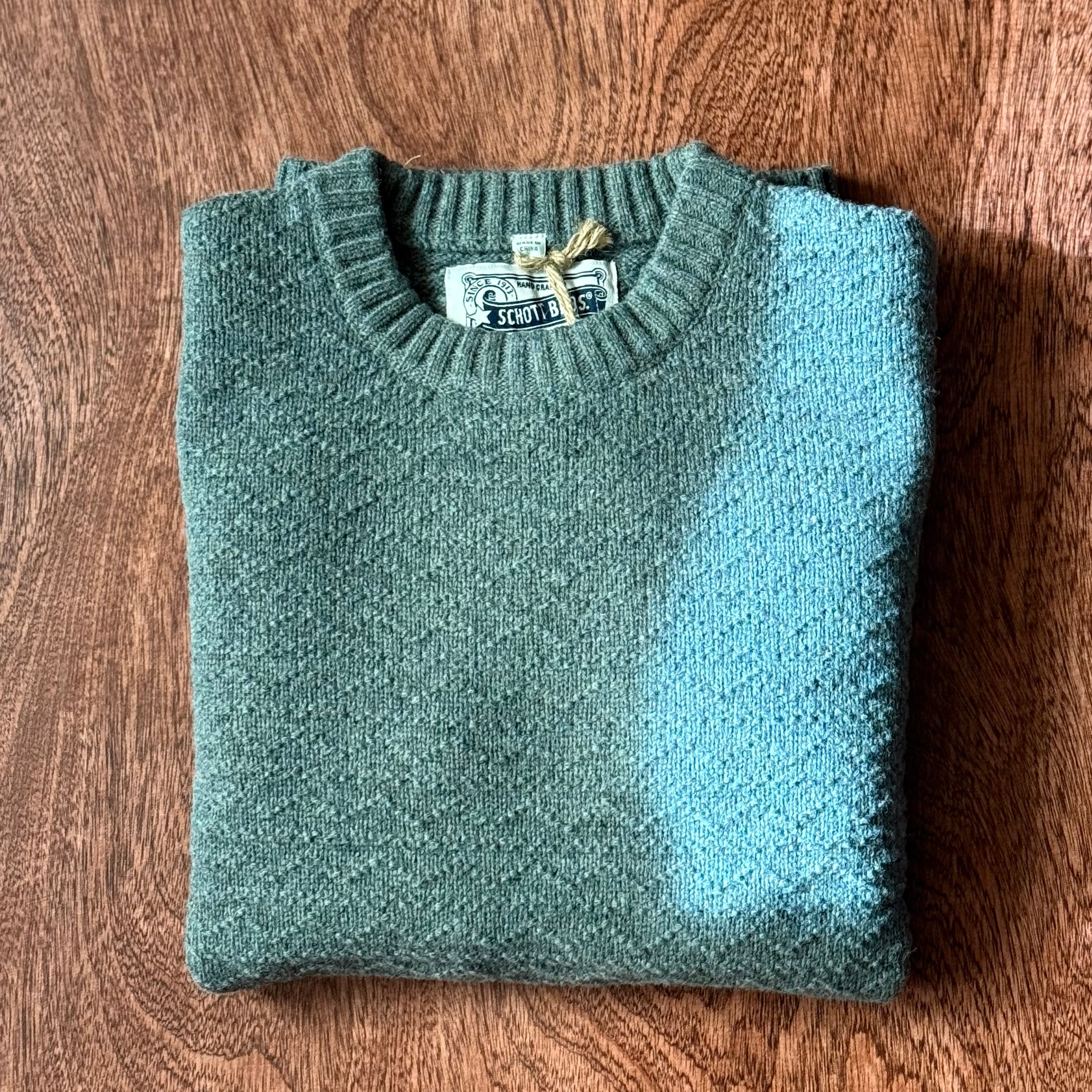 Zig-Zag Knit Sweater