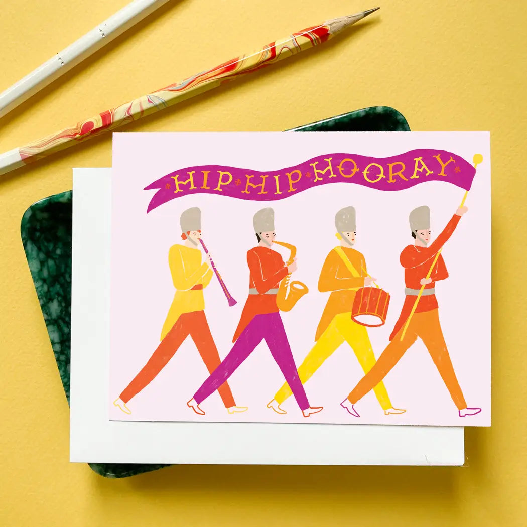 Hooray Parade - Timeless Congratulations Card