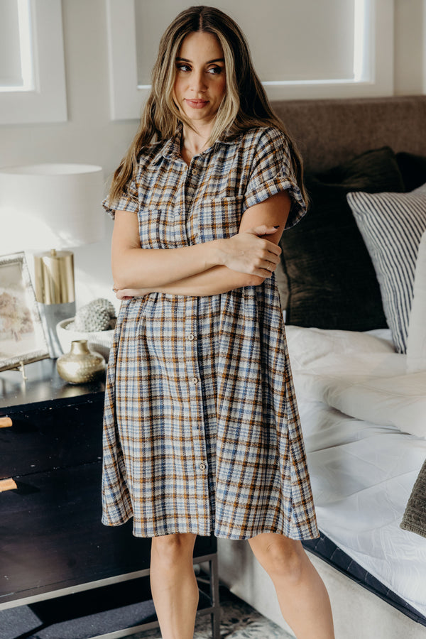 The Blanche in Harvest Plaid