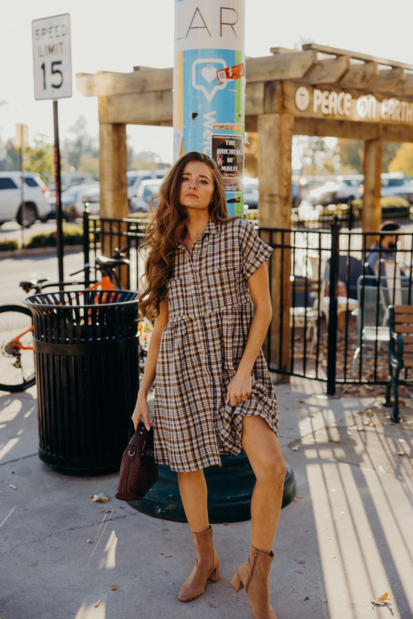 The Blanche in Harvest Plaid