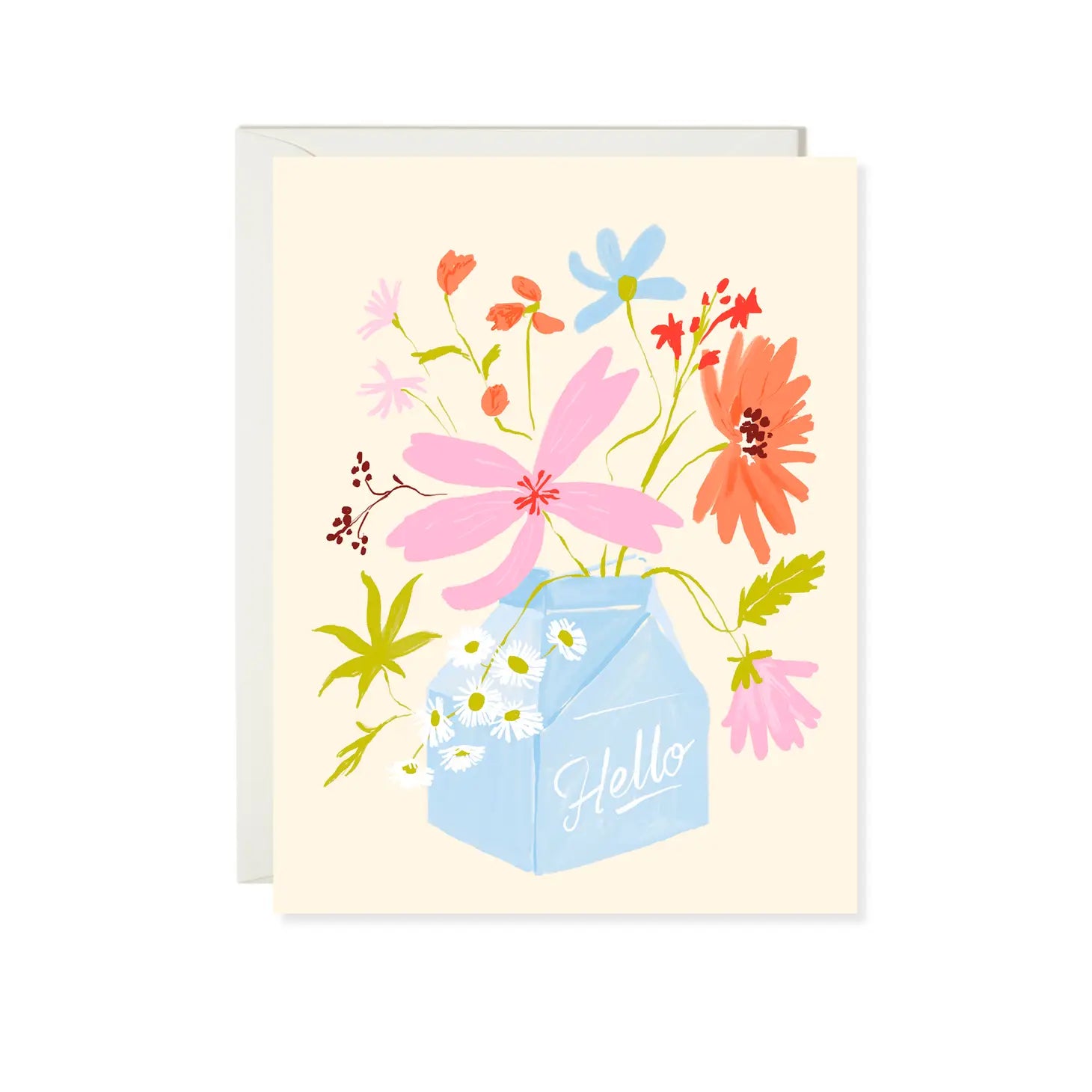Milk Carton Flowers