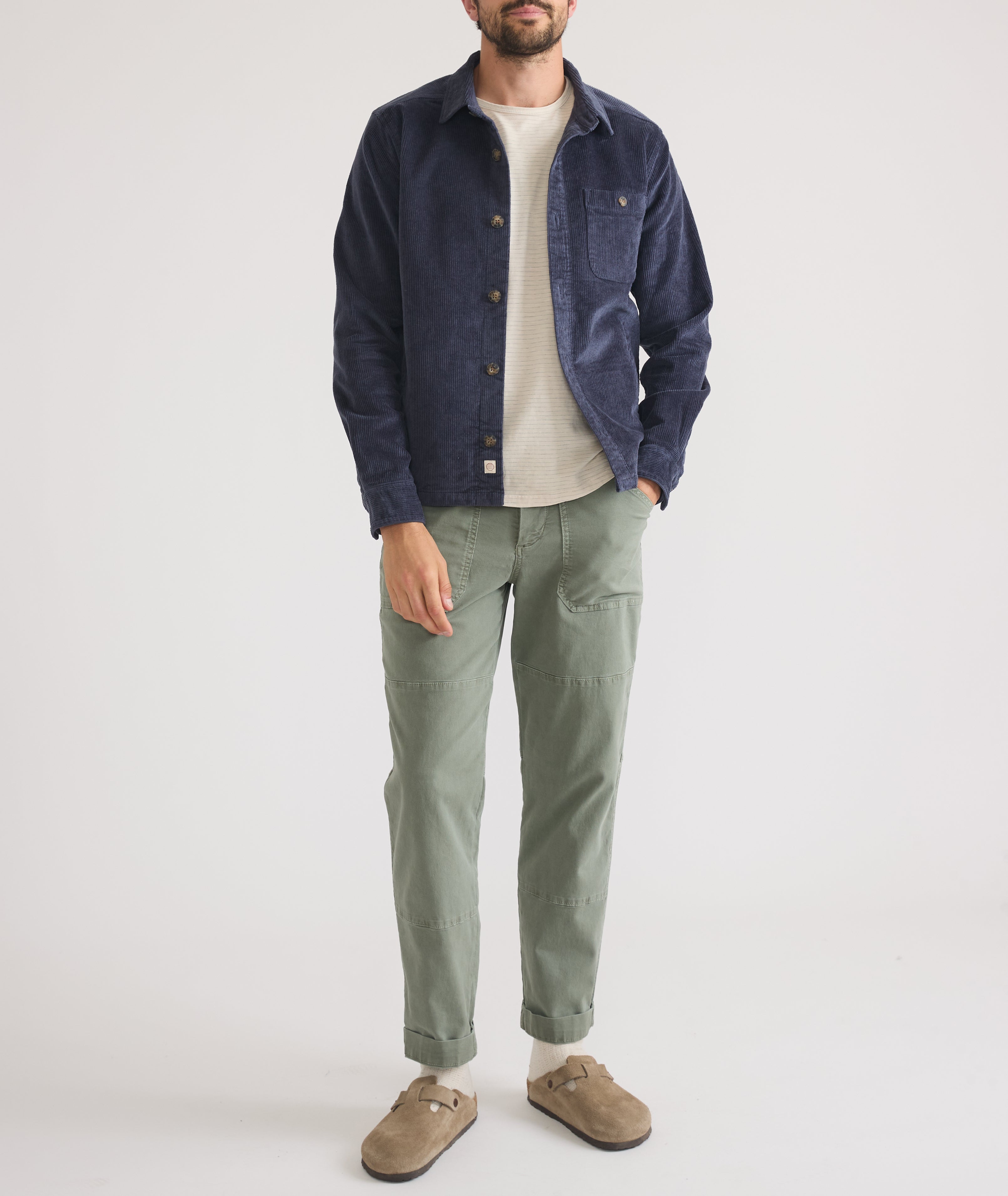 Updated Max Broken In Overshirt - Mood Indigo