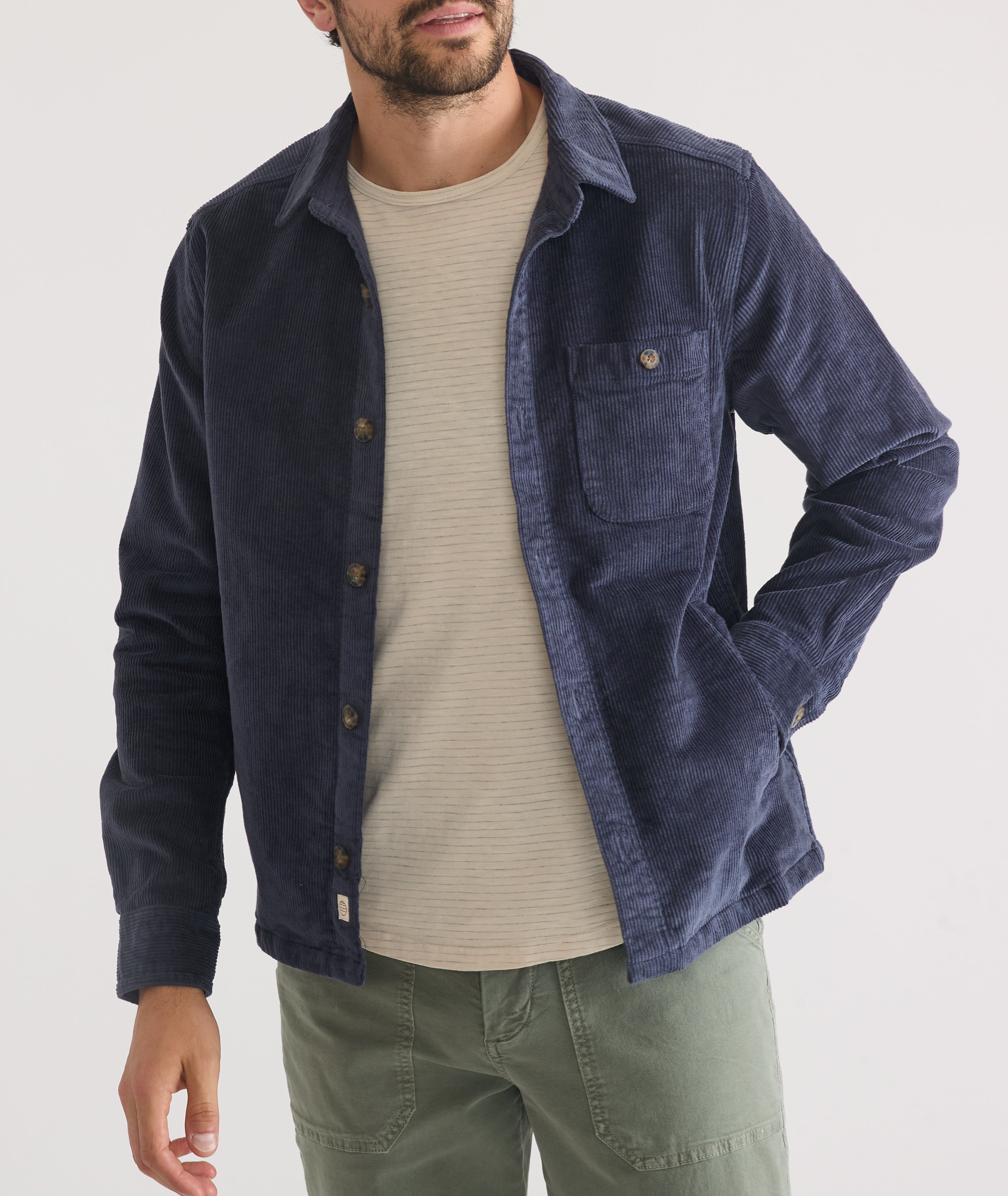 Updated Max Broken In Overshirt - Mood Indigo