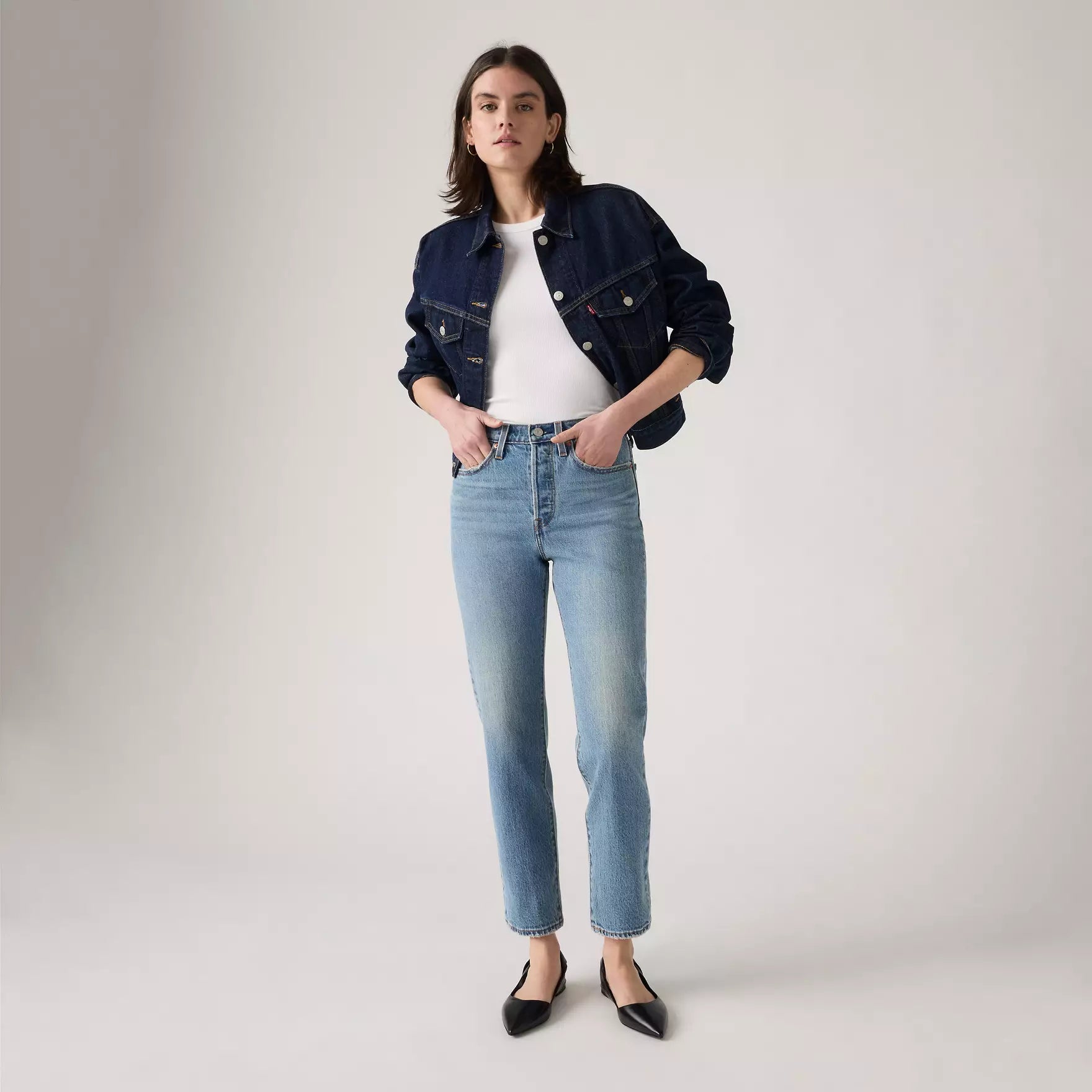 Wedgie Straight 28" Jean - Invest Access
