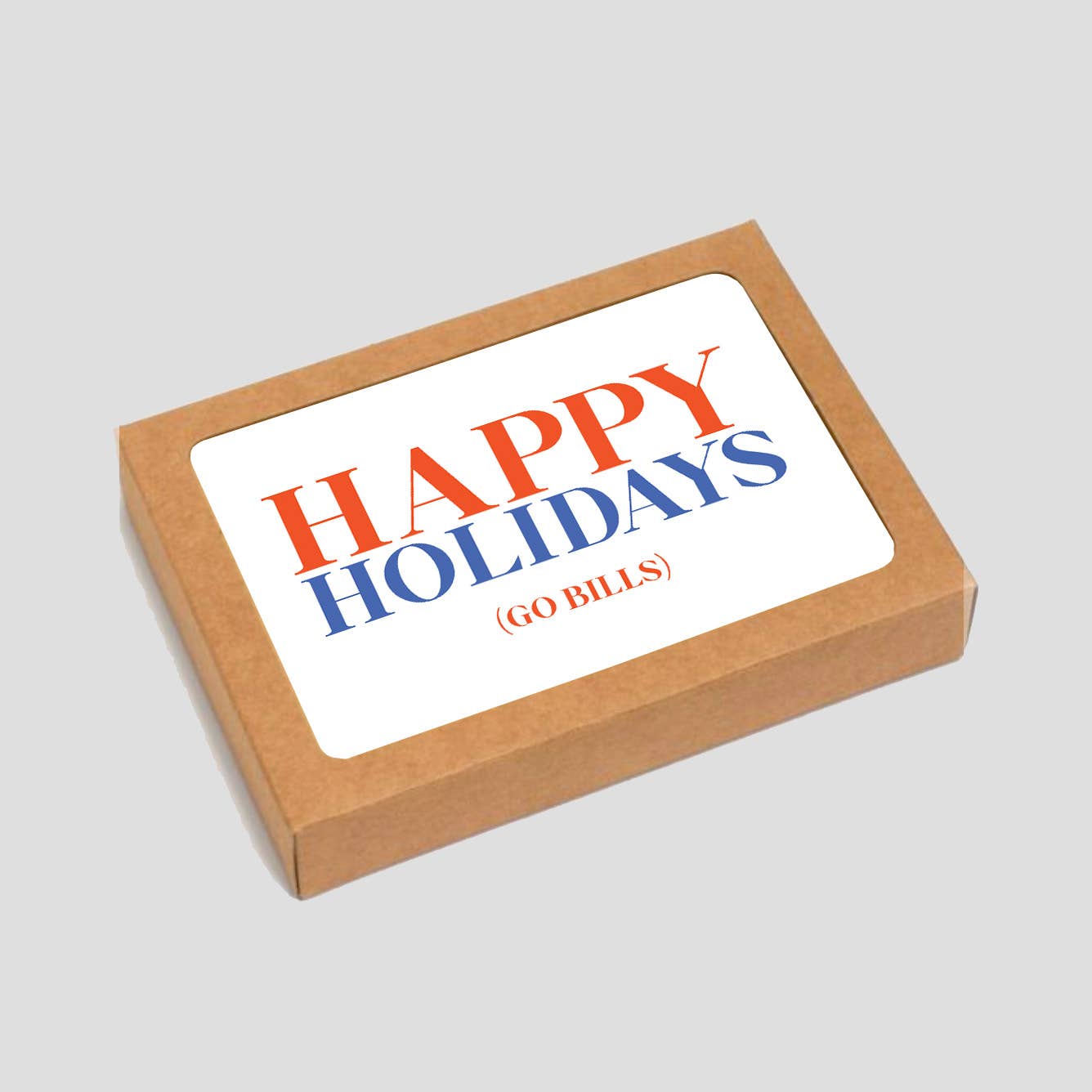 Happy Holidays (Go Bills): Buffalo Bills: Boxed Set of 6