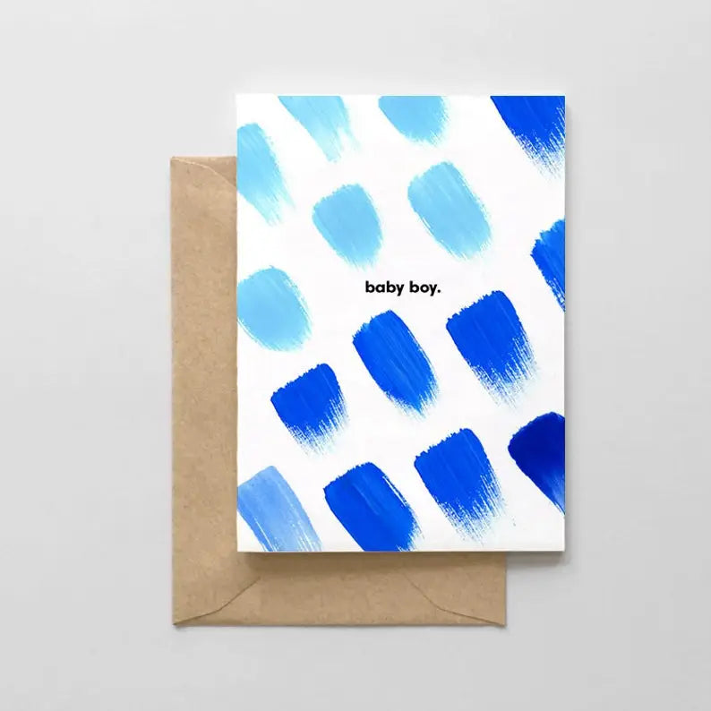Baby Boy Card