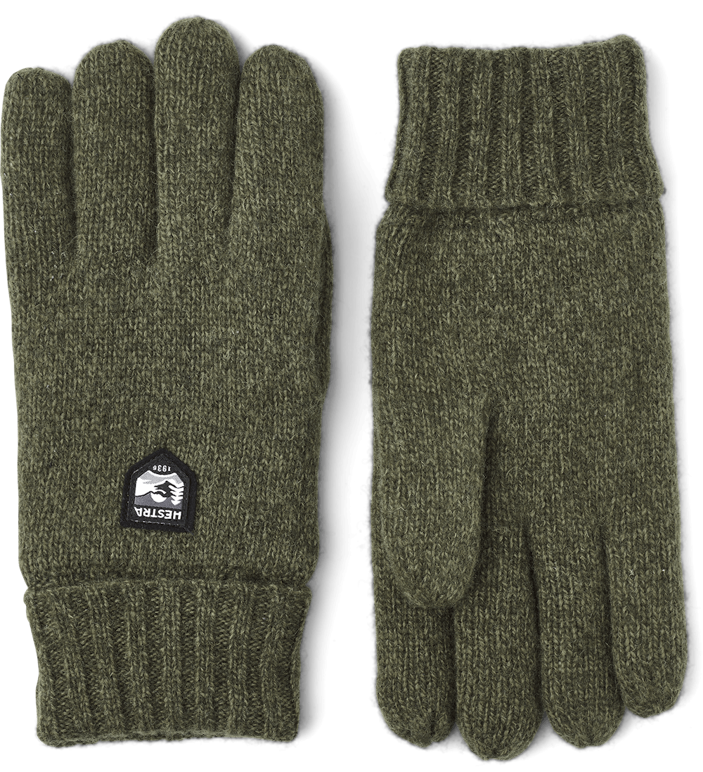 Basic Wool Glove - Olive