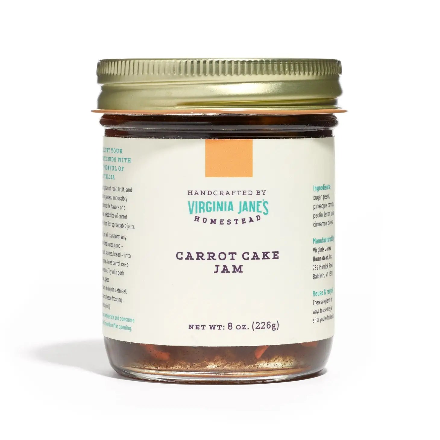 Carrot Cake Jam