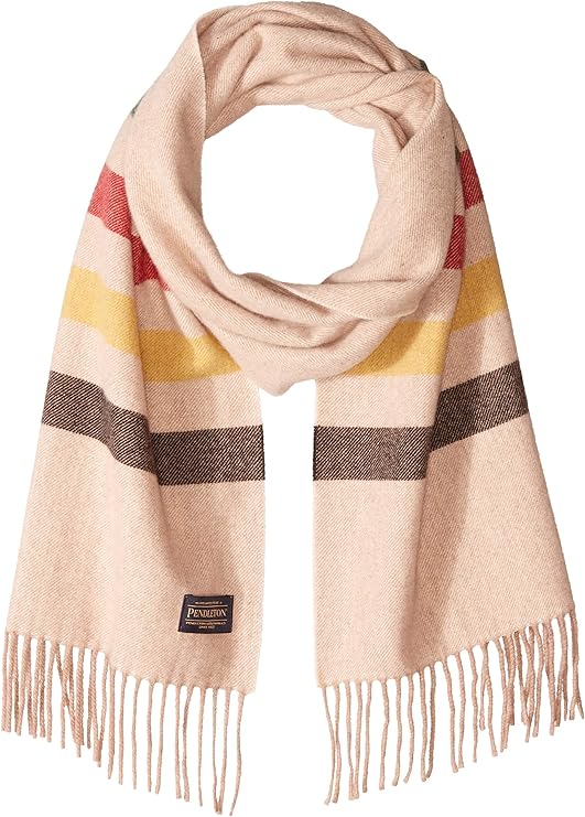 Whisperwool Muffler - Glacier Stripe