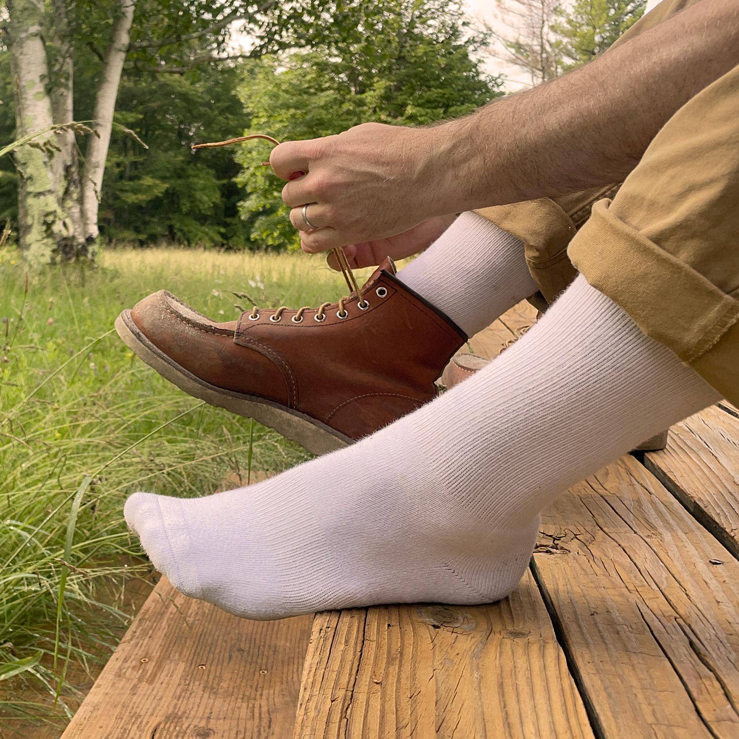 Everyday Sock - White