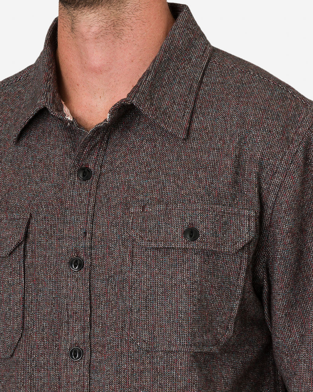 Winter Flannel Utility Shirt - Iron Opal