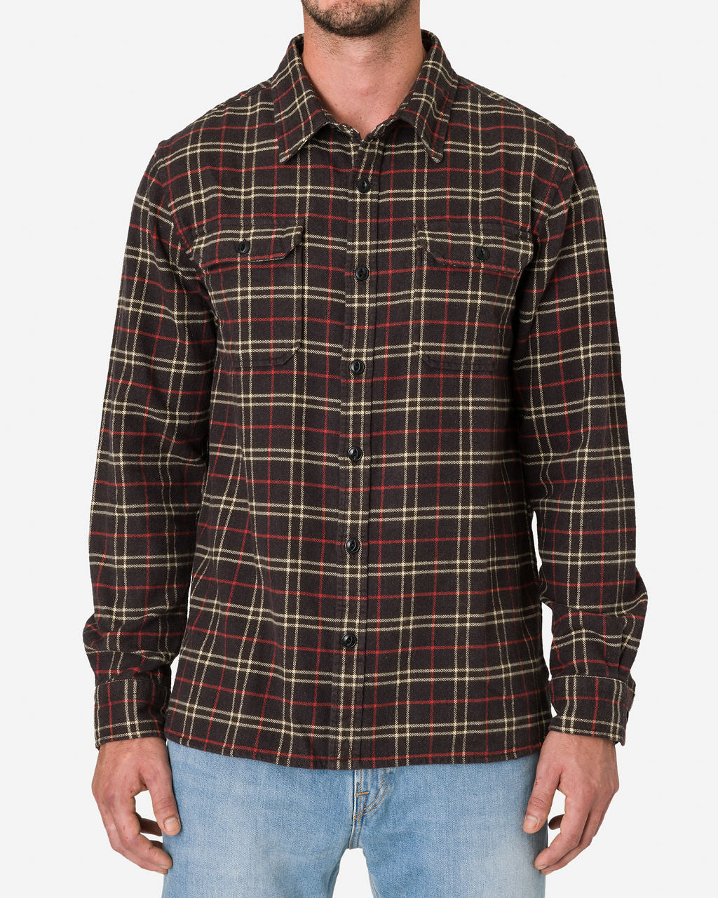 Winter Flannel Utility Shirt - Summer Night