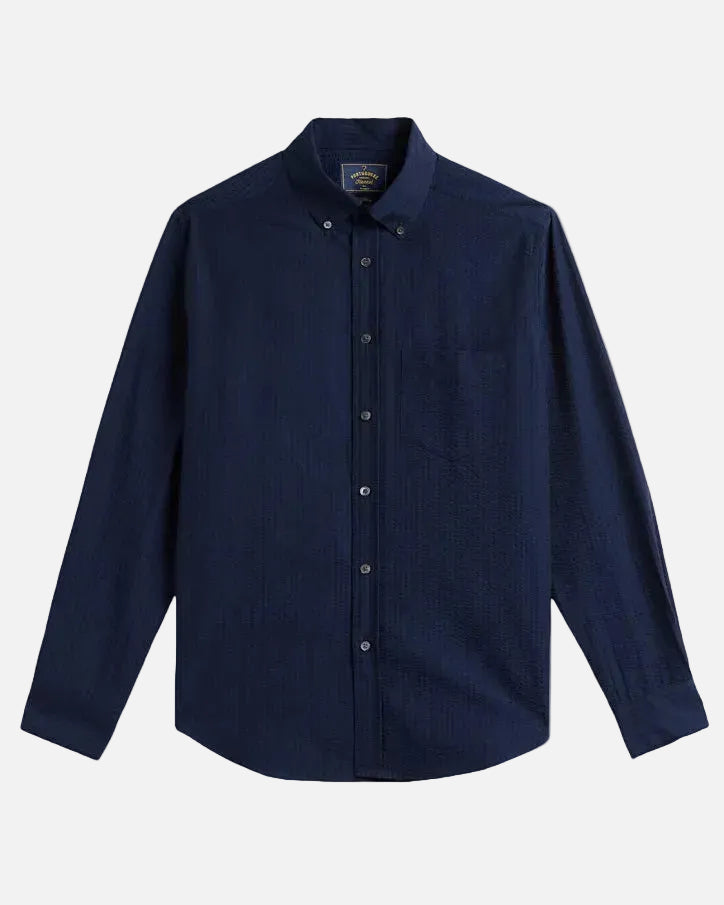 Atlantico Long Sleeve Shirt - Navy