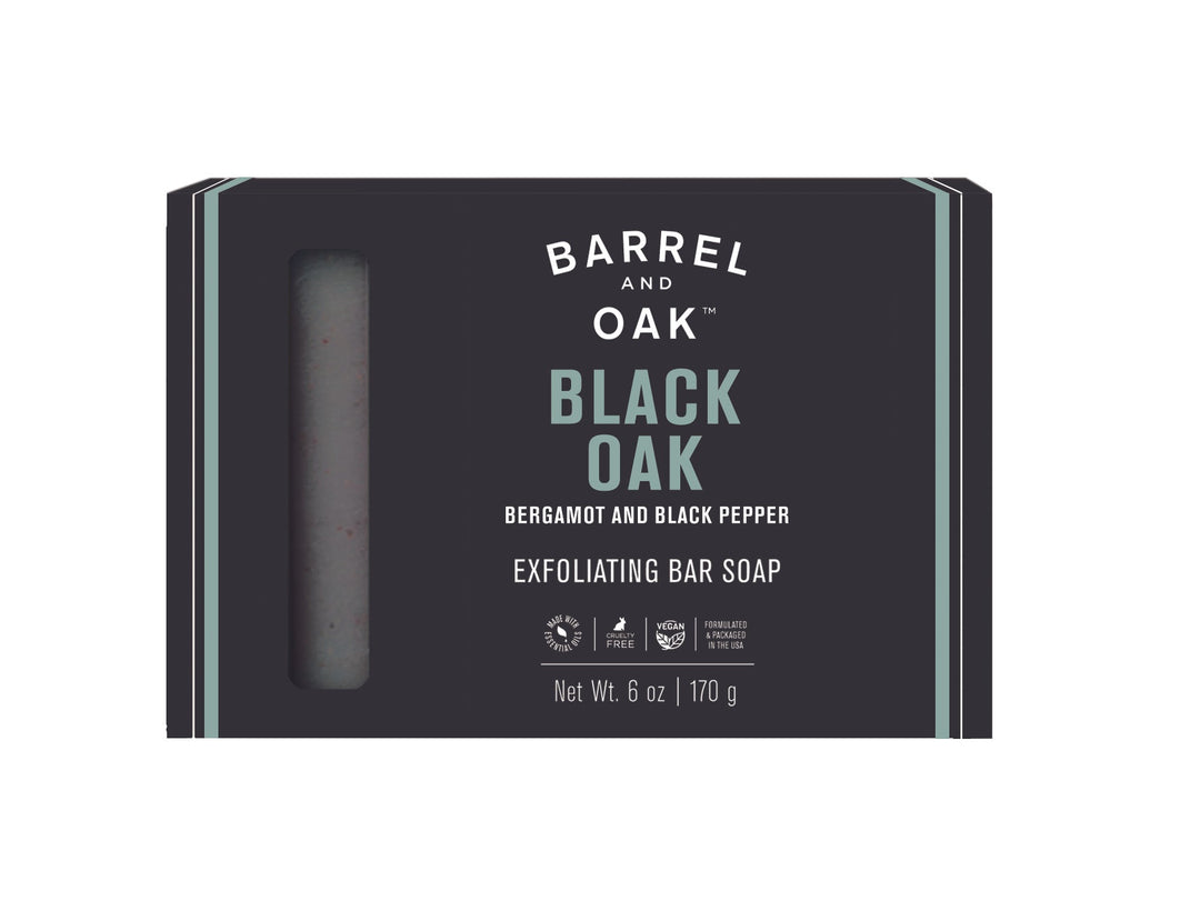 Black Oak 6oz Exfoliating Soap Bar