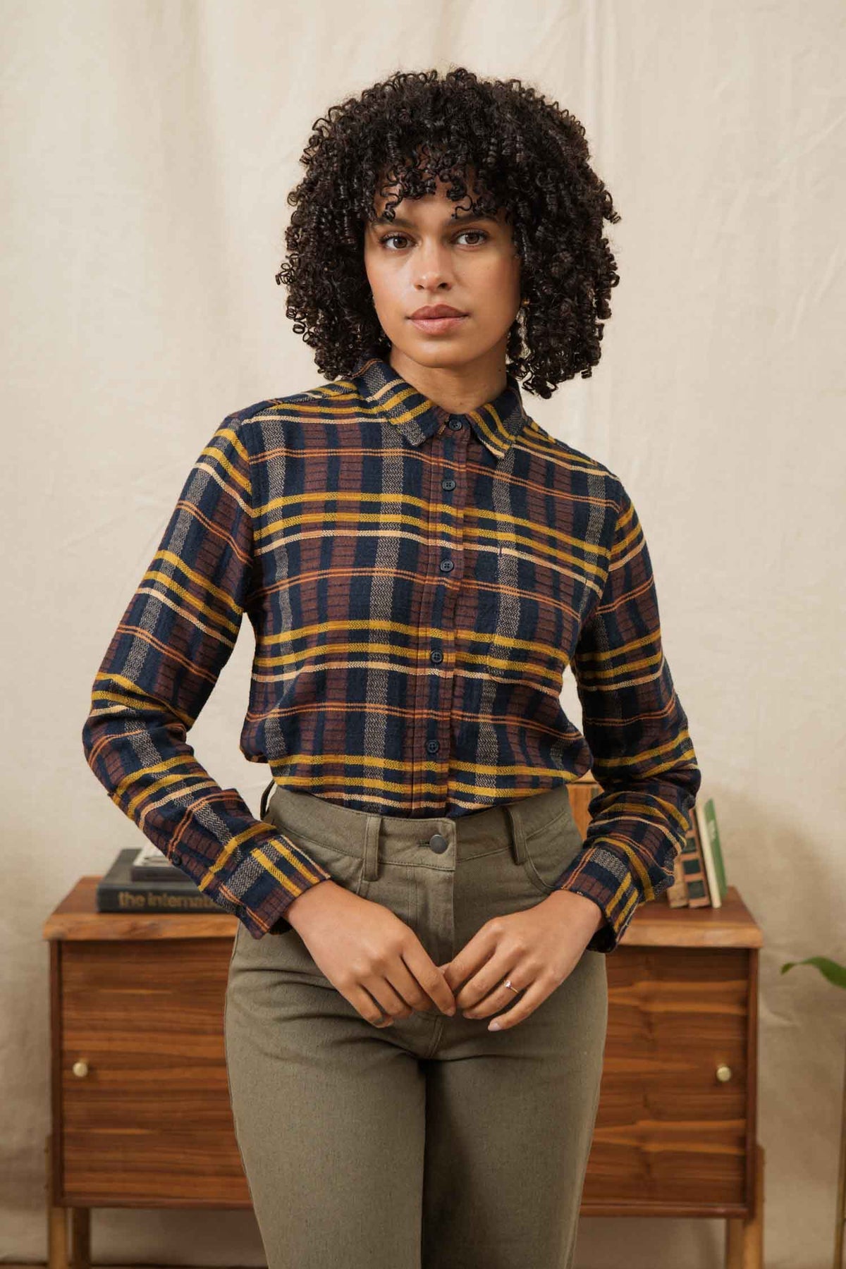 Ash Slim Shirt - Desert Dawn Plaid
