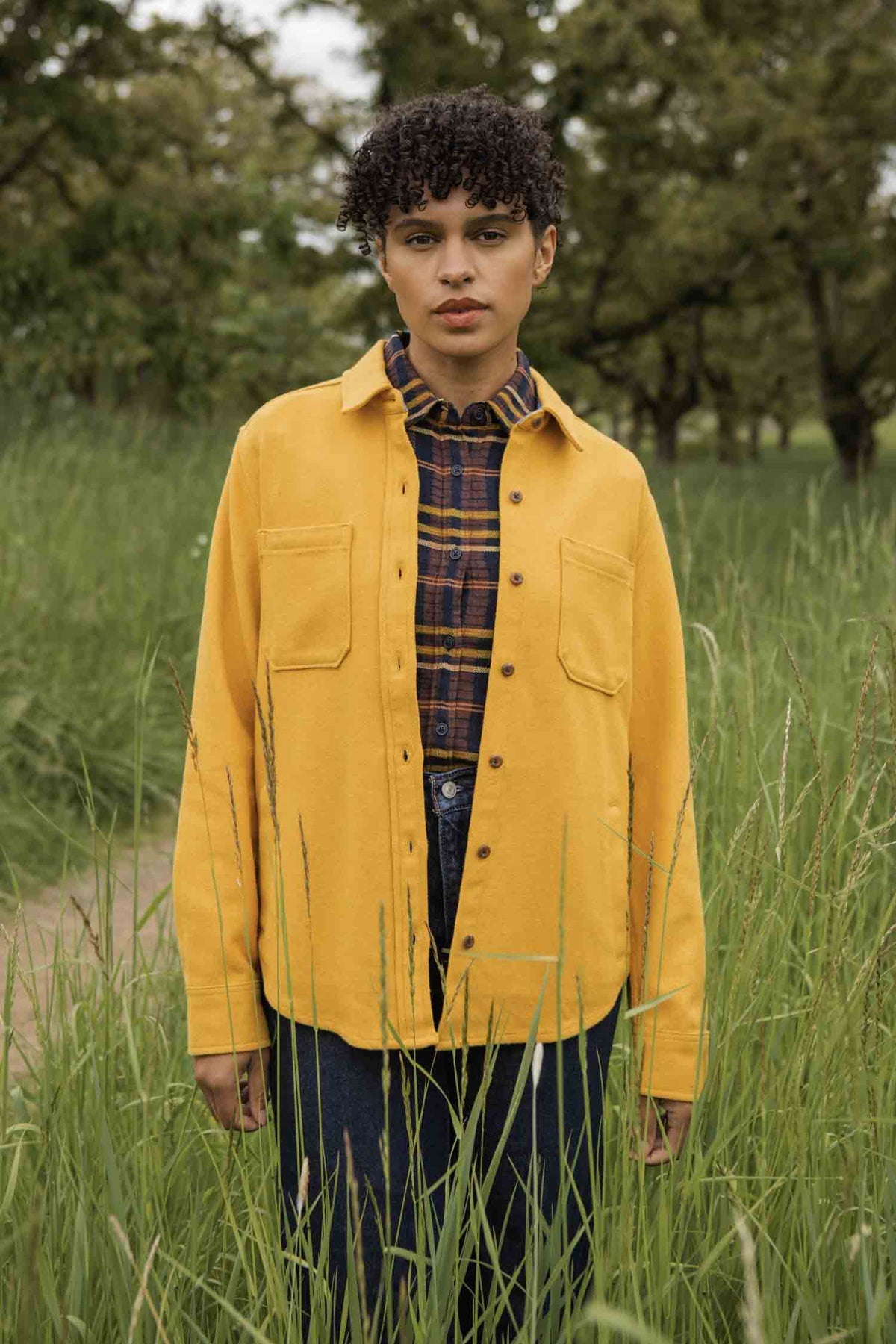 Dawson Overshirt - Antique Gold