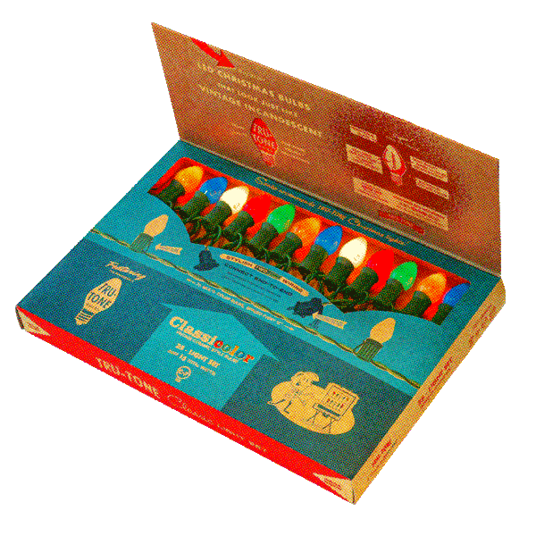 Tru-Tone Lights - 25 Light Set of Vintage Ceramic Style Lights