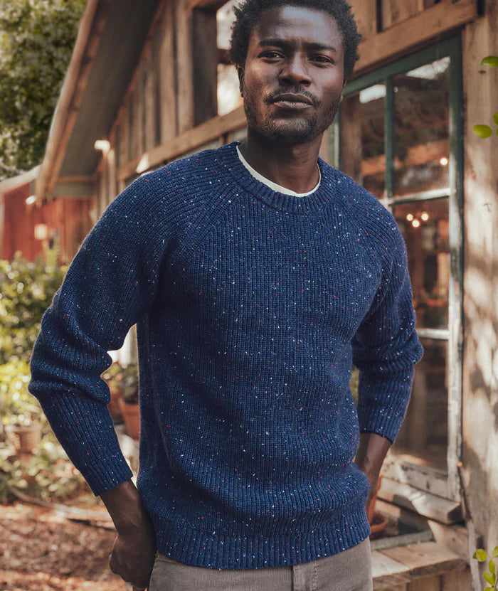 Coleman Crewneck Sweater - Navy