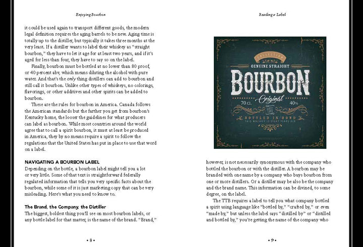 Enjoying Bourbon: A Tasting Guide and Journal