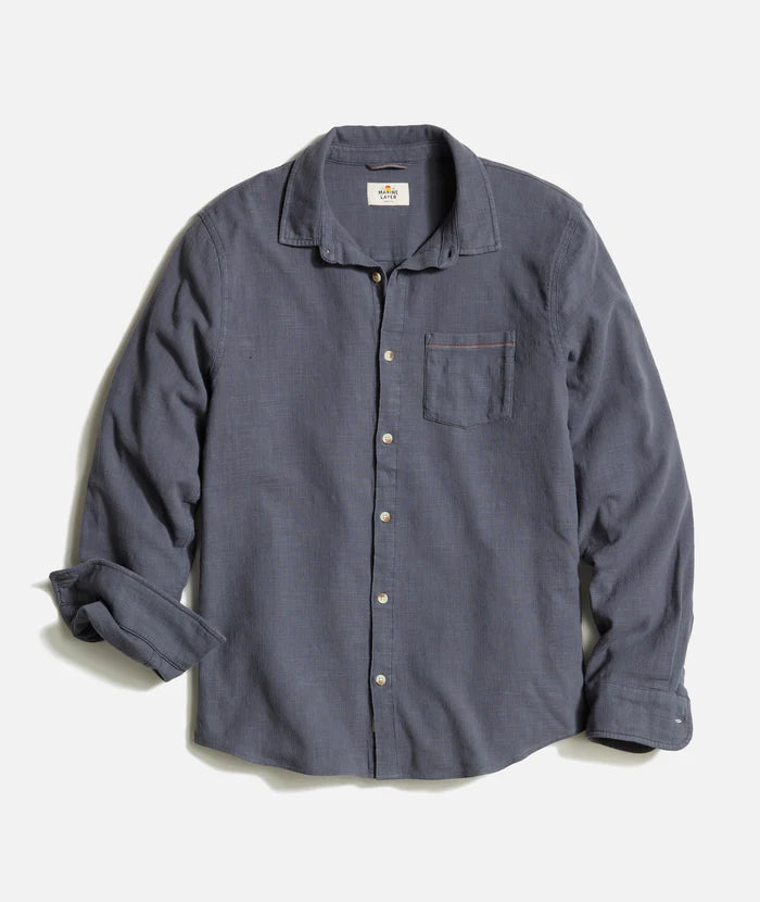 Classic Stretch Selvage Shirt - India Ink