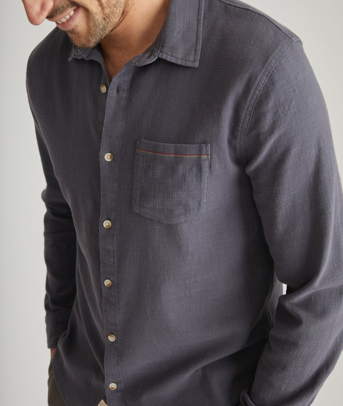 Classic Stretch Selvage Shirt - India Ink