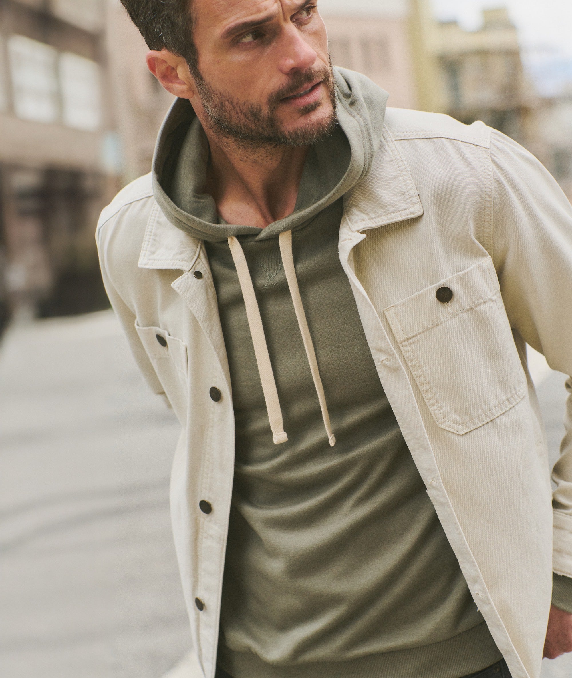 Pacifica Stretch Hoodie - Vetiver