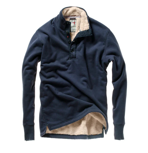 Superfleece Mock - Navy