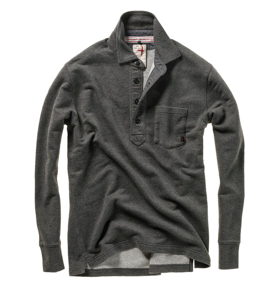 Frenchloop Polo - Dark Gray