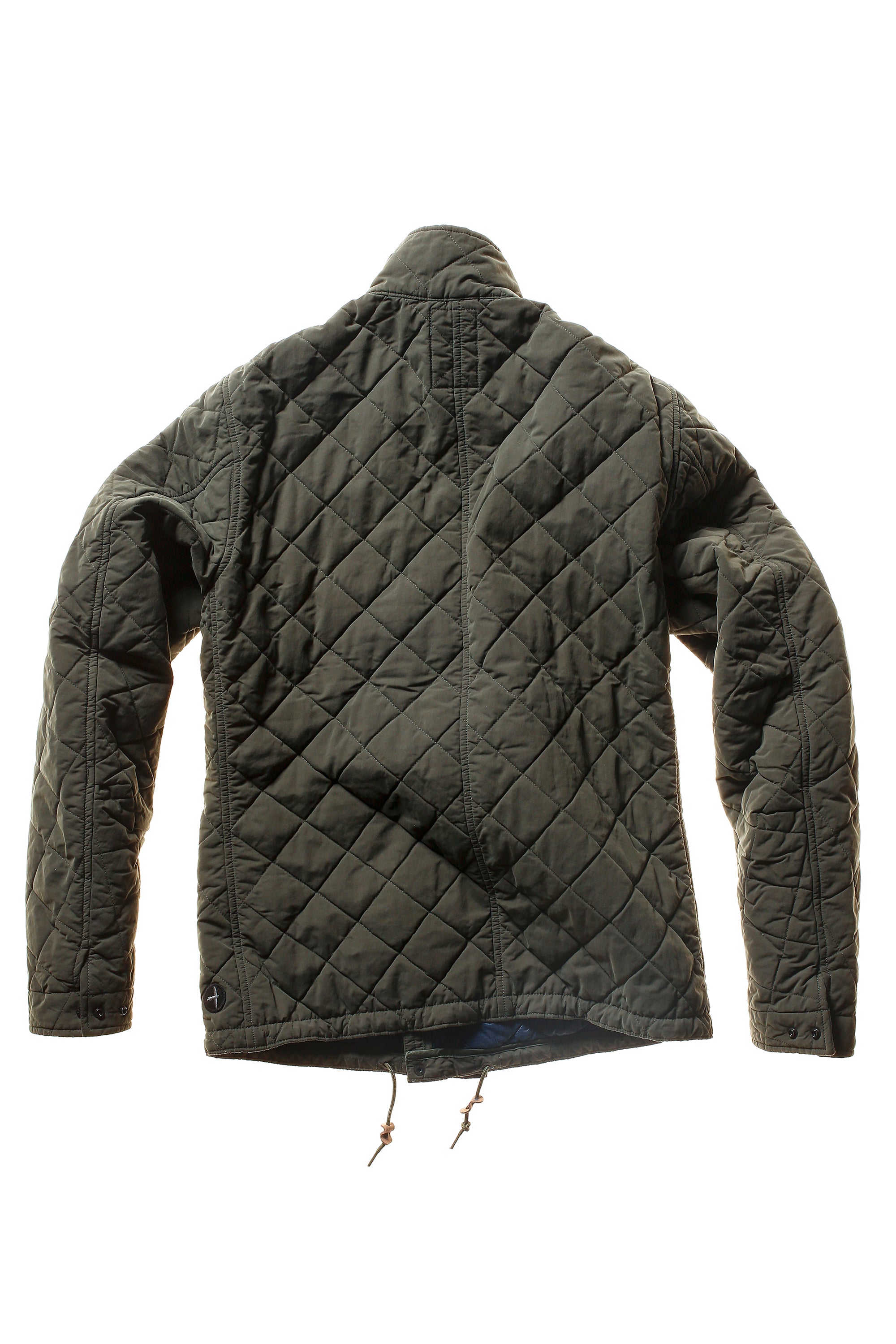 Quilted Tanker - Dark Loden