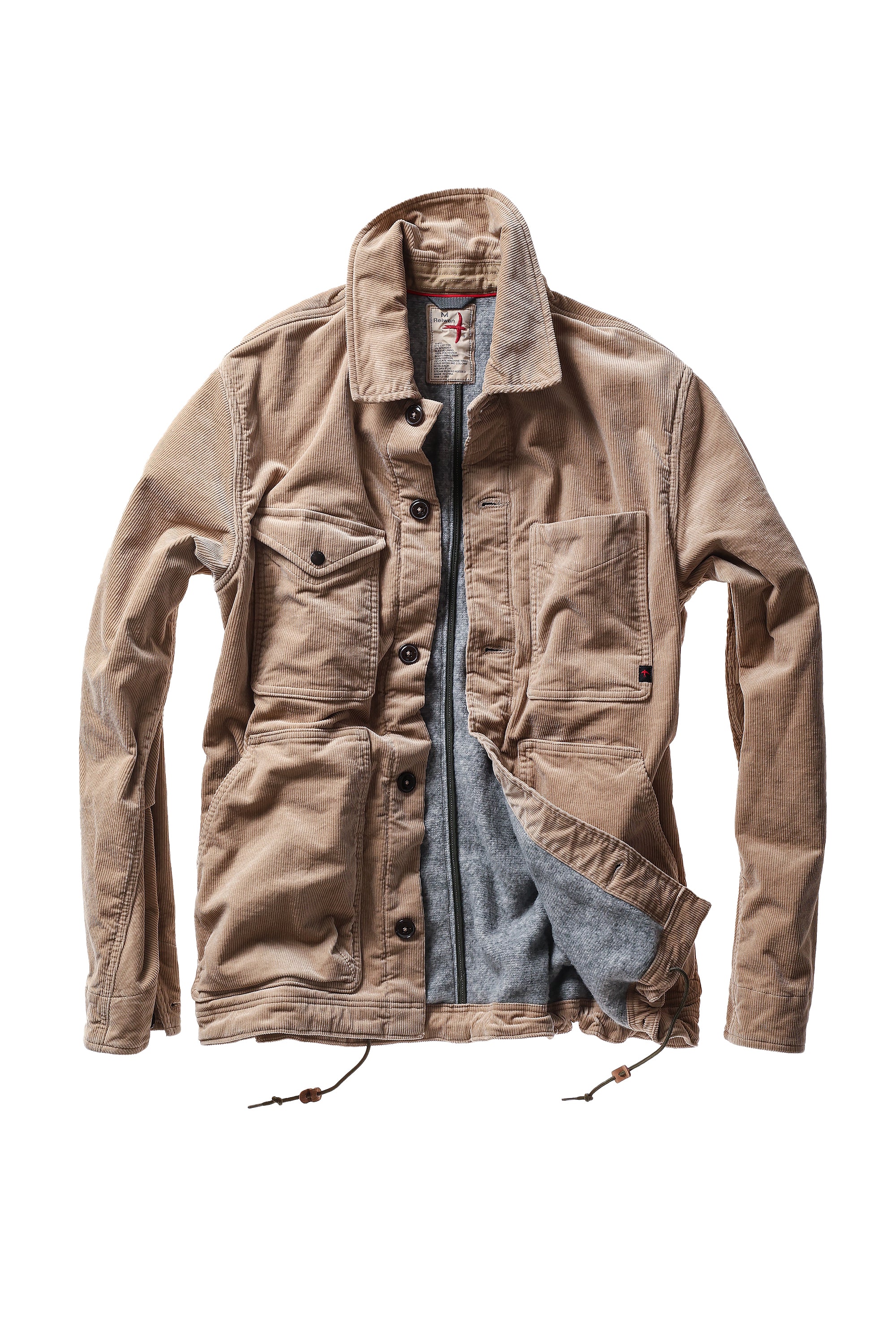 Pile-Lined Chore Coat - Buffalo Khaki Cord