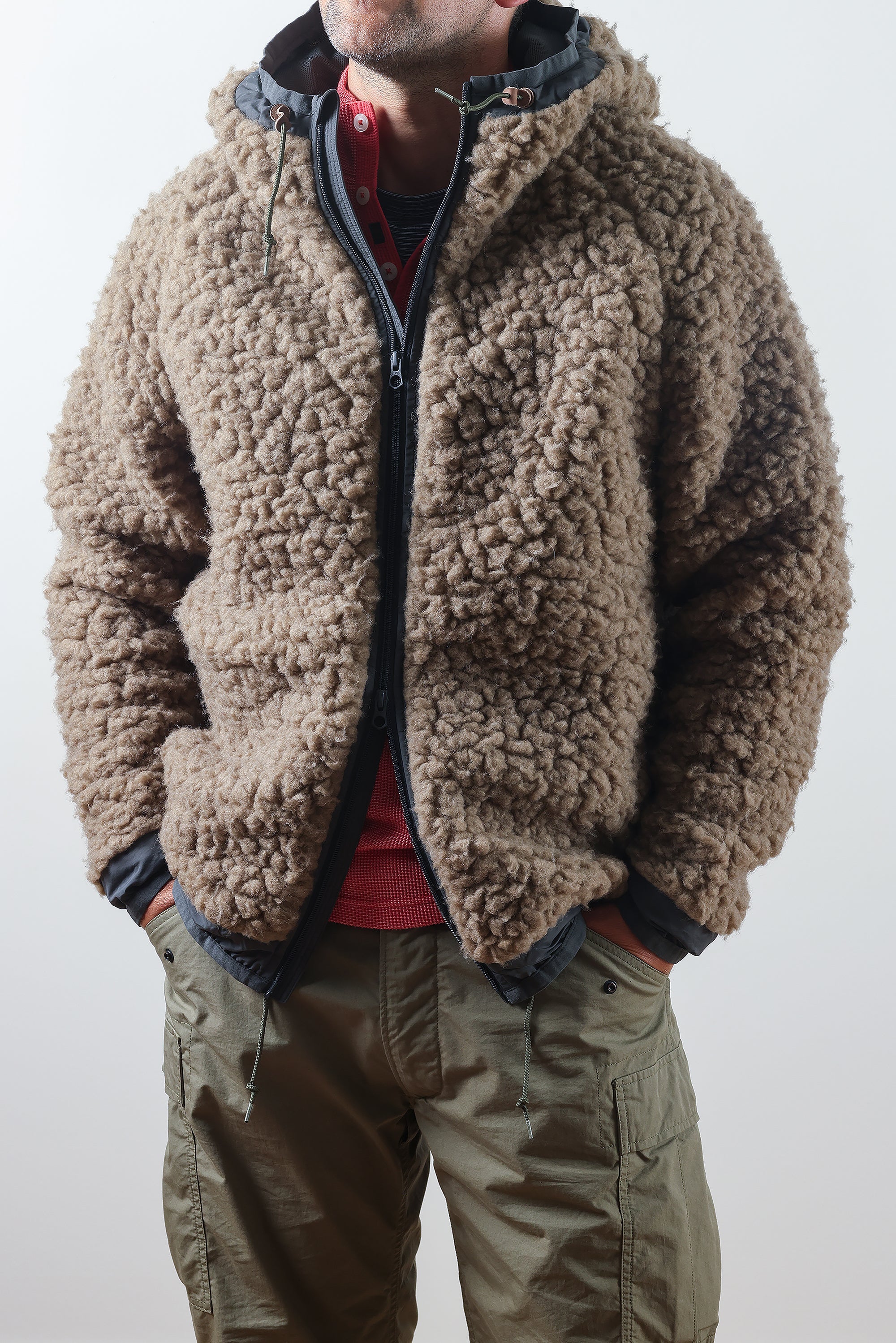 Abominable Hoodie - Bark