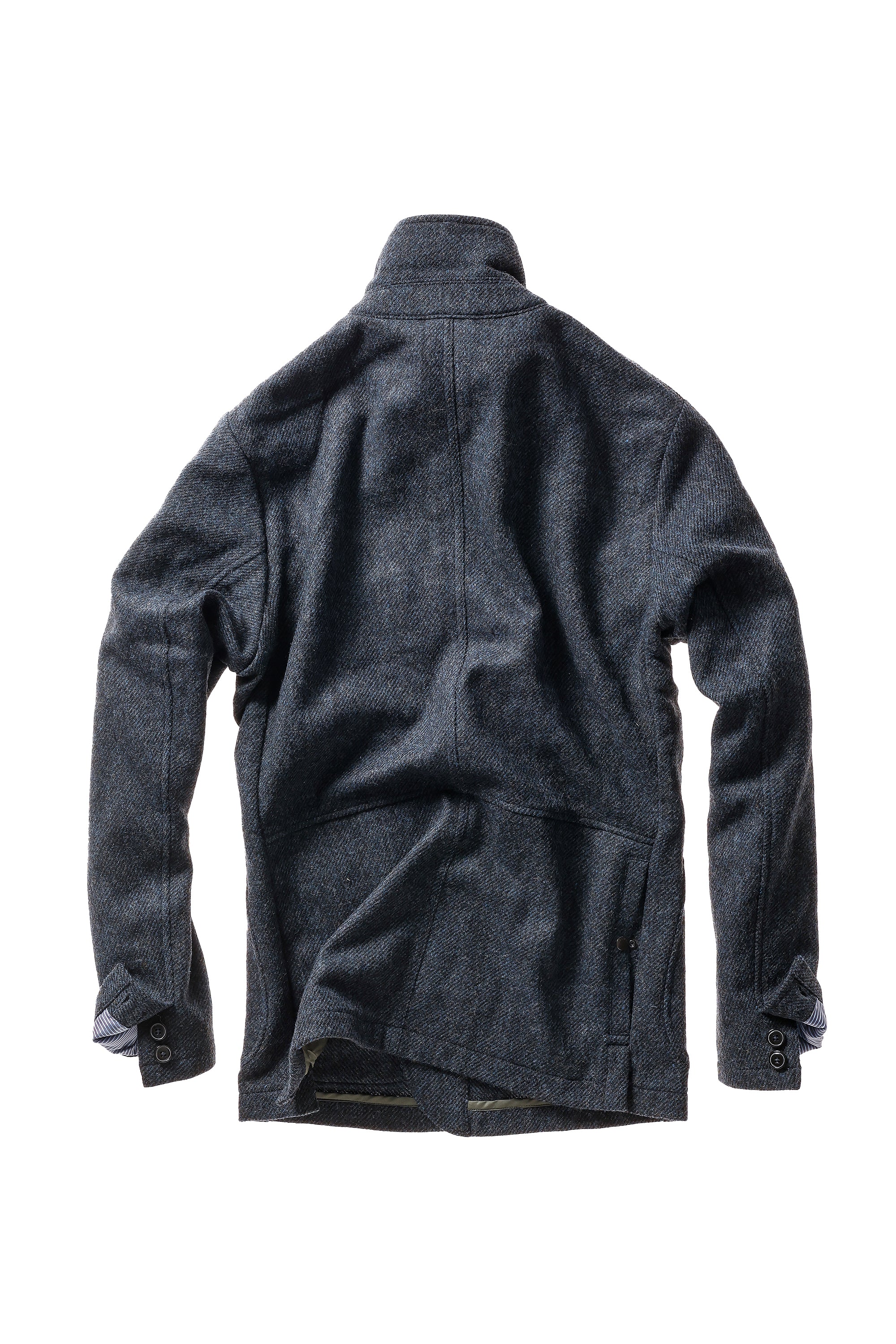 Heritage Trap Blazer - Bright Blue / Navy Twill