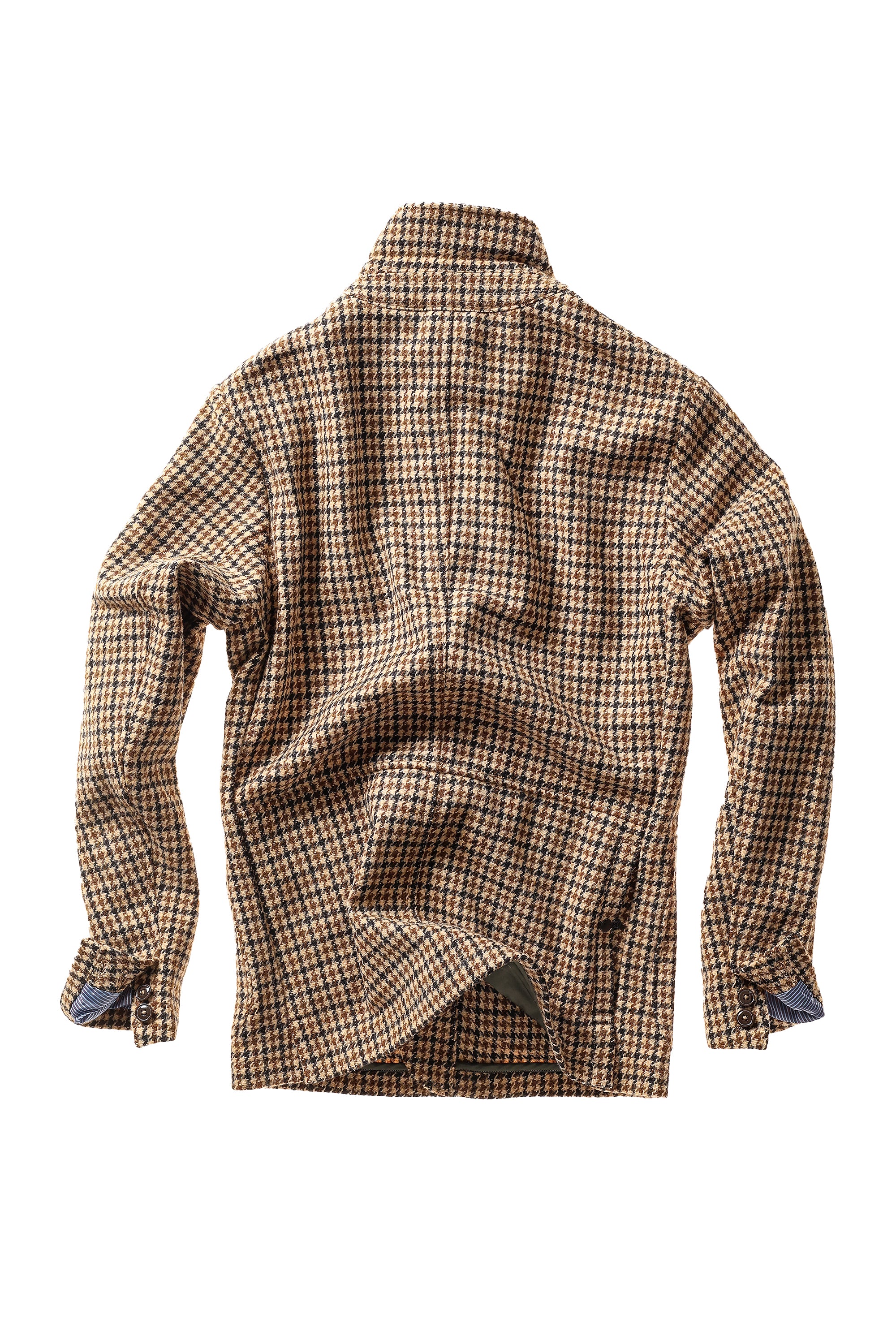Heritage Trap Blazer - Camel Guncheck