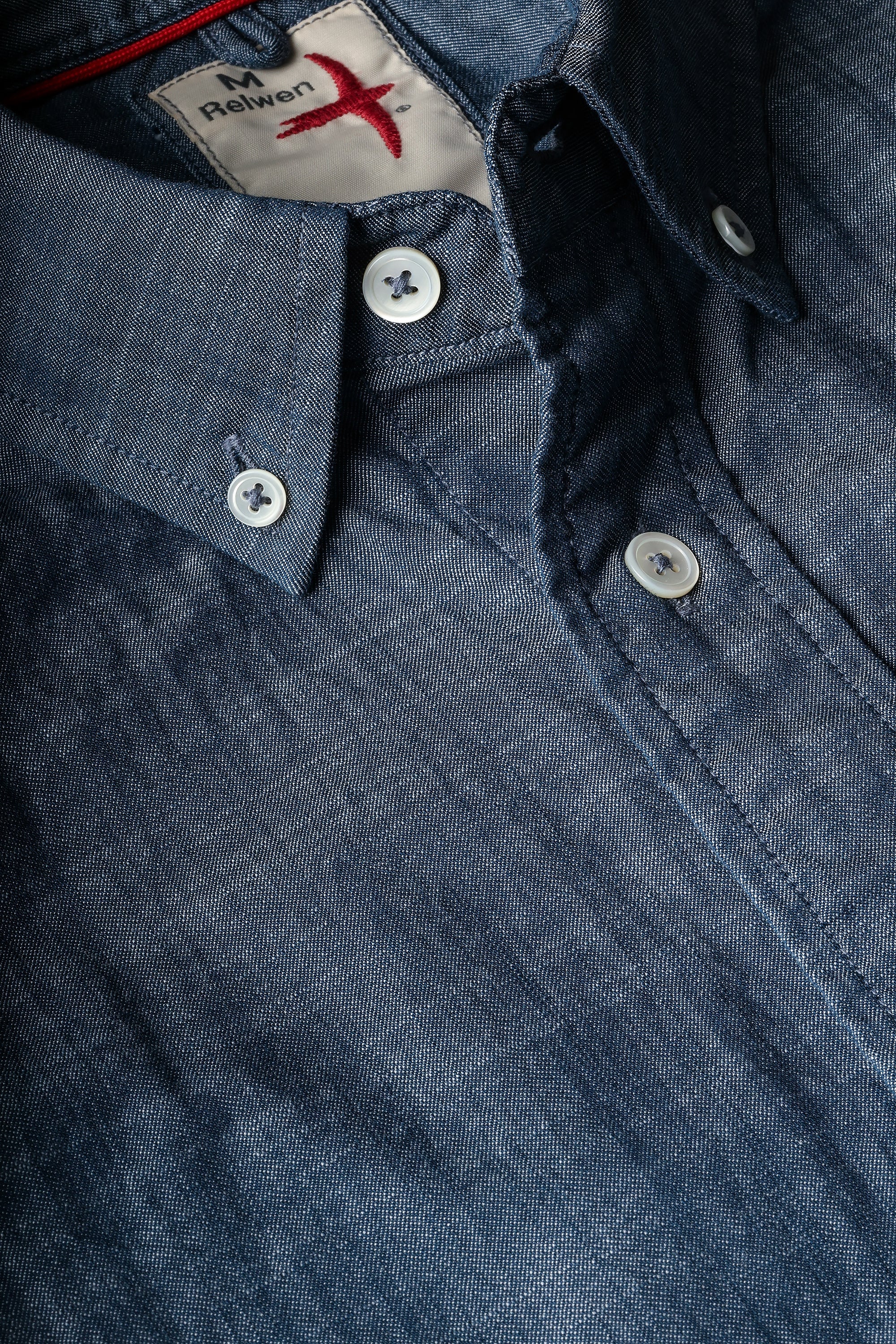 Huron Blues - Dark Indigo Blue Twill