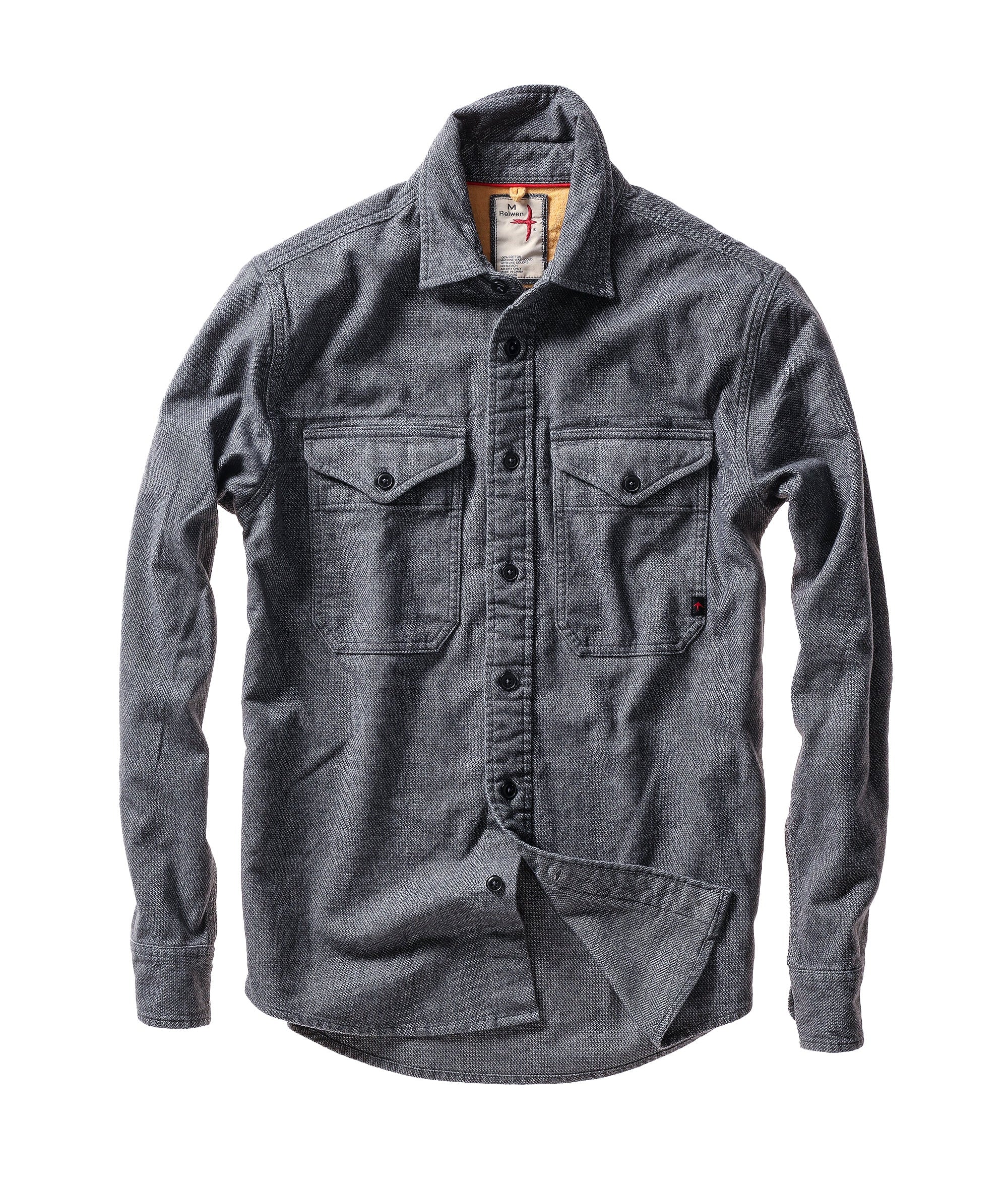 Utility Work Shirt - Charcoal Nailhead