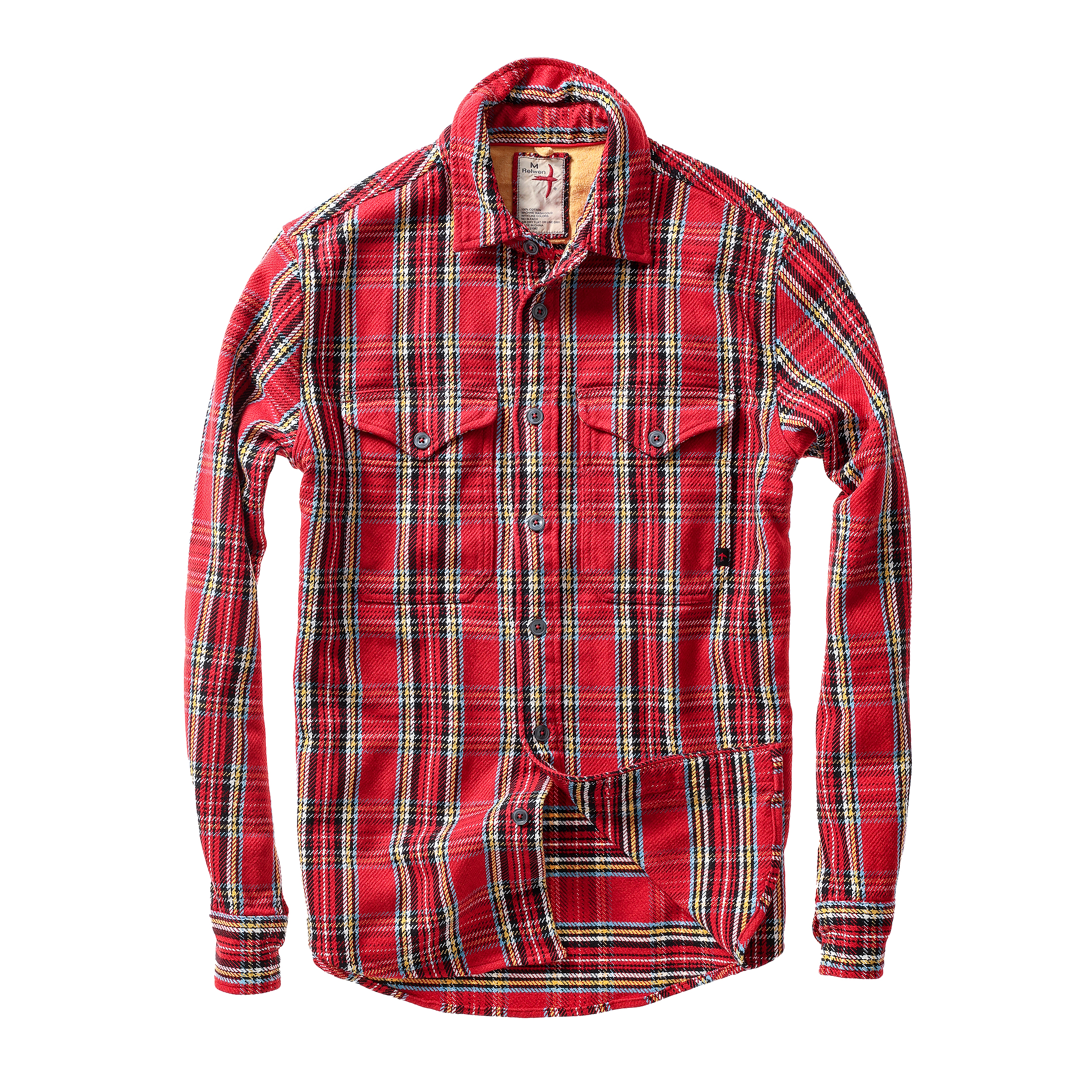 Mountain Flannel Shirt - Red Tartan