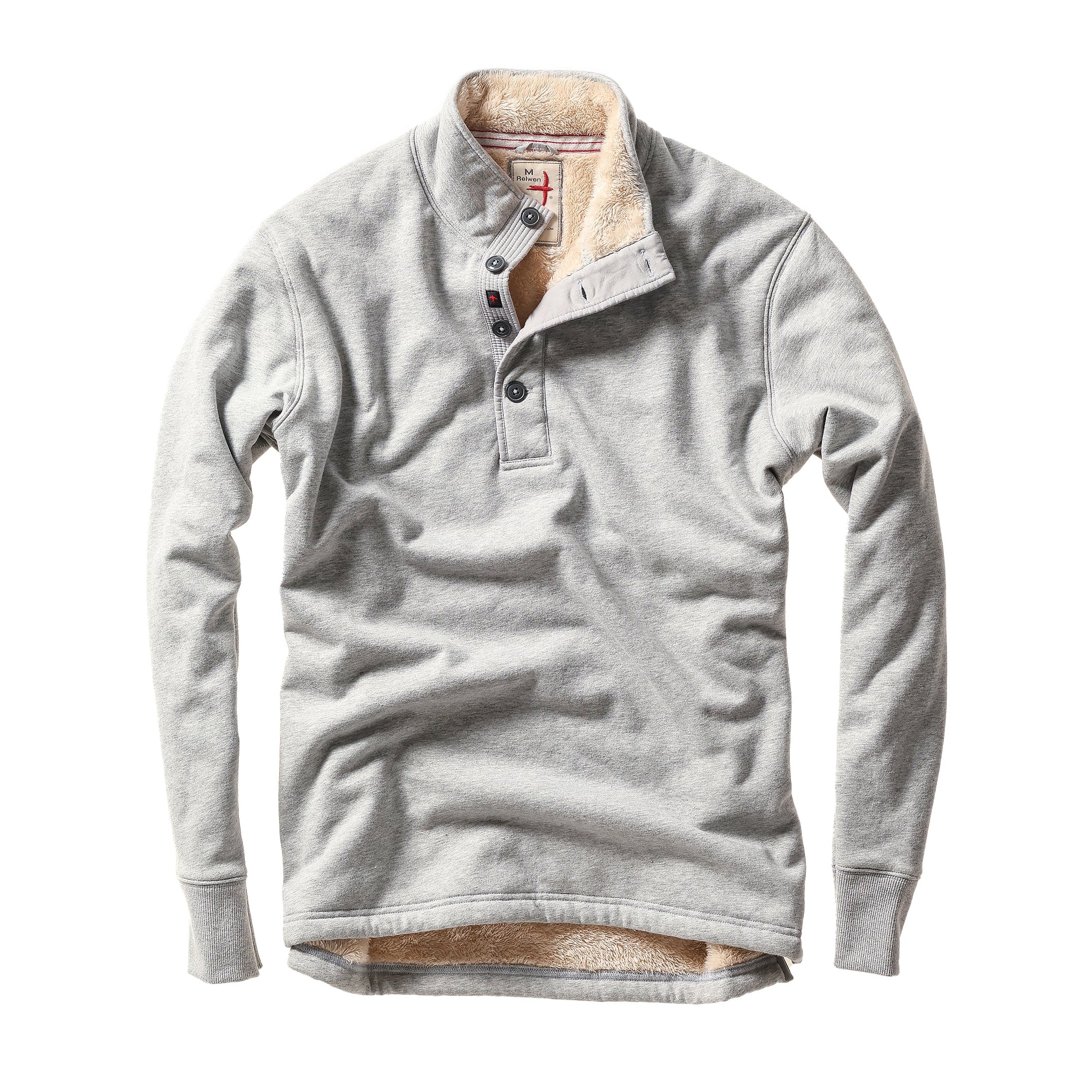 Superfleece Mock - Light Grey