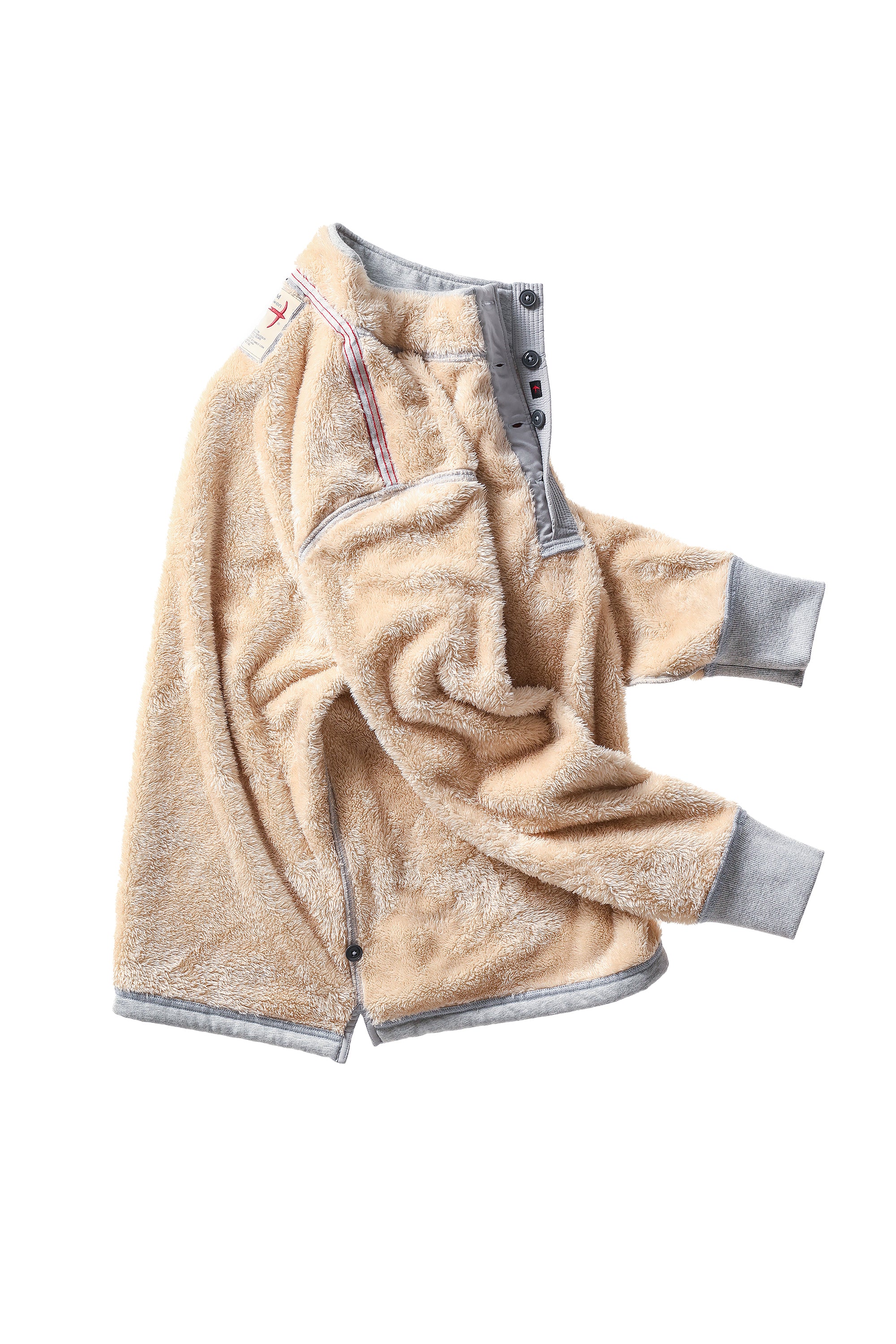 Superfleece Mock - Light Grey