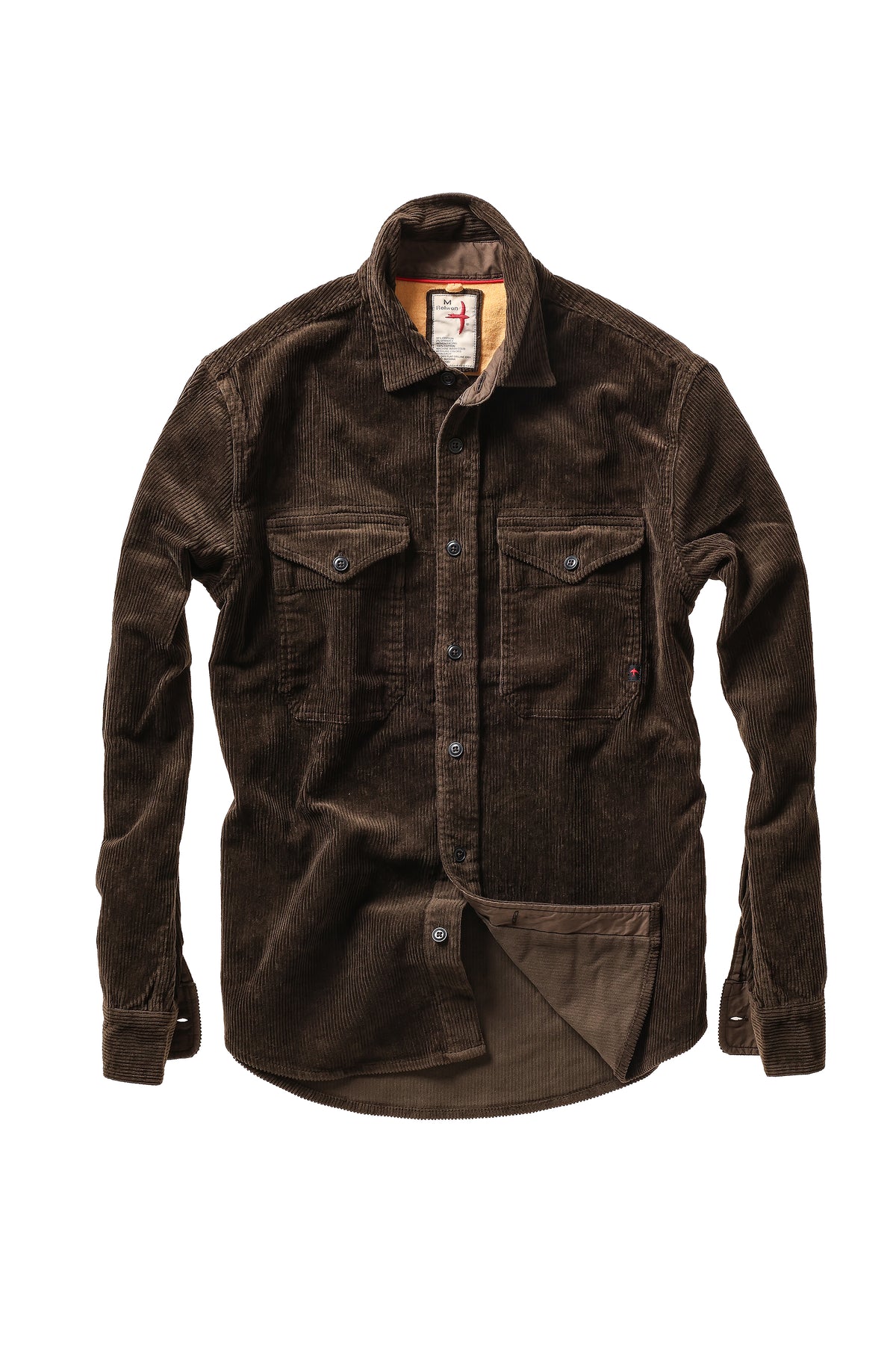 Cord Workshirt - Coffee