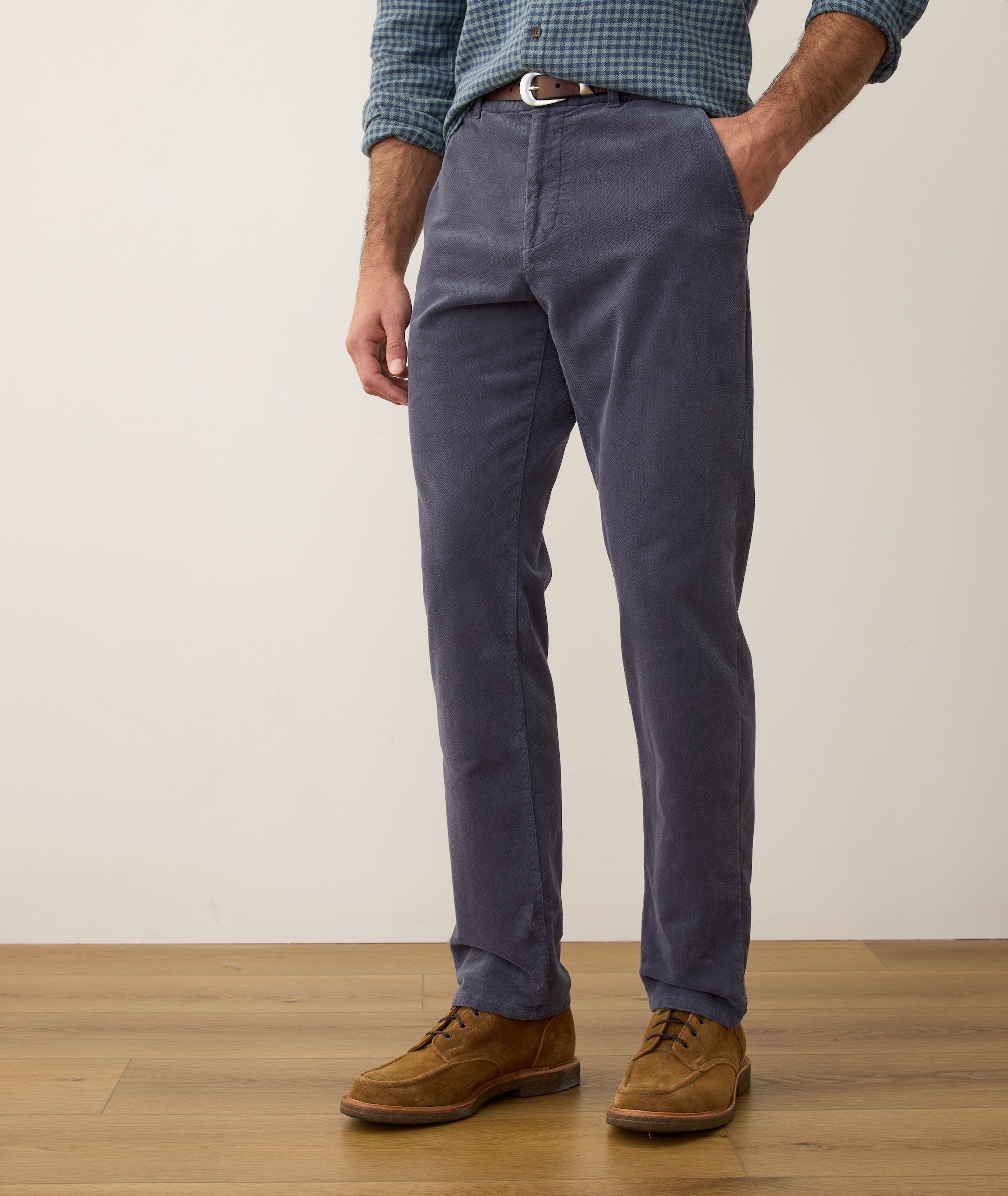 Saturday Moleskin Chino - Slim Straight - Mood Indigo