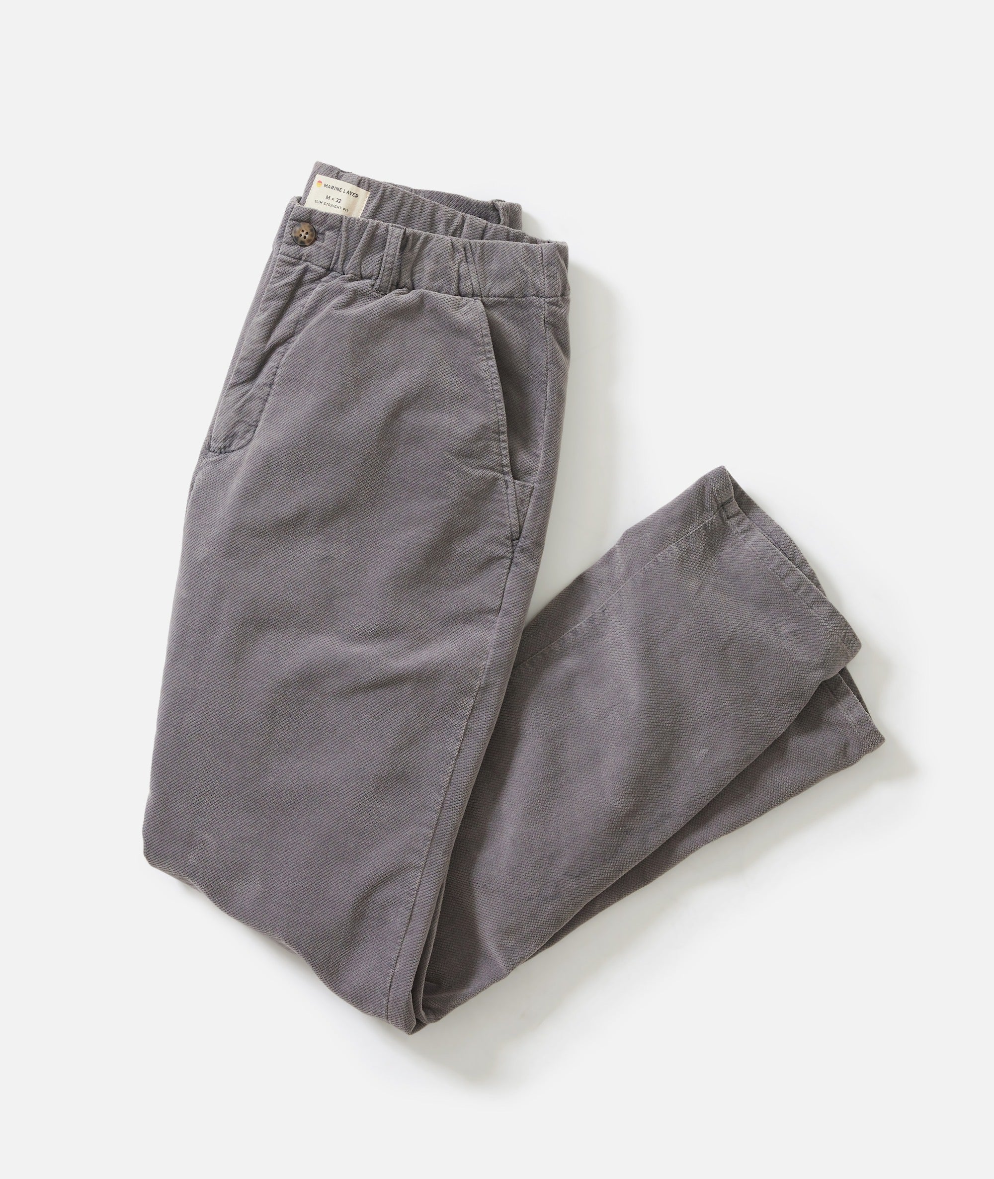 Saturday Moleskin Chino - Slim Straight - Mockingbird
