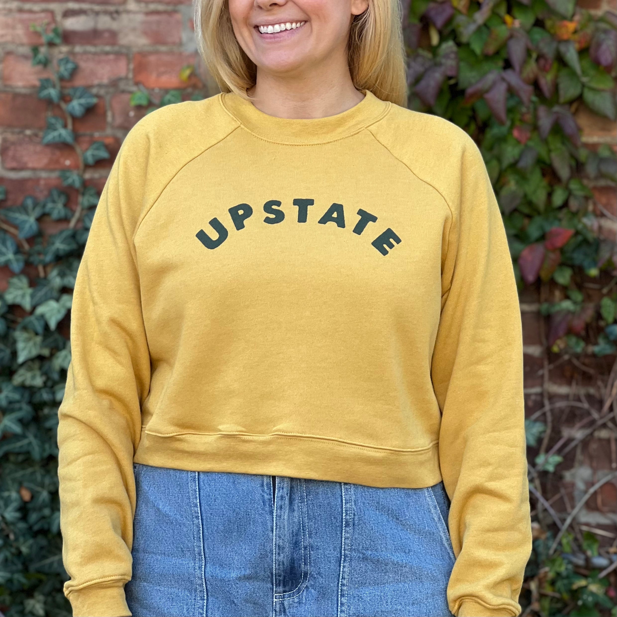 Upstate Arch Crop Crewneck