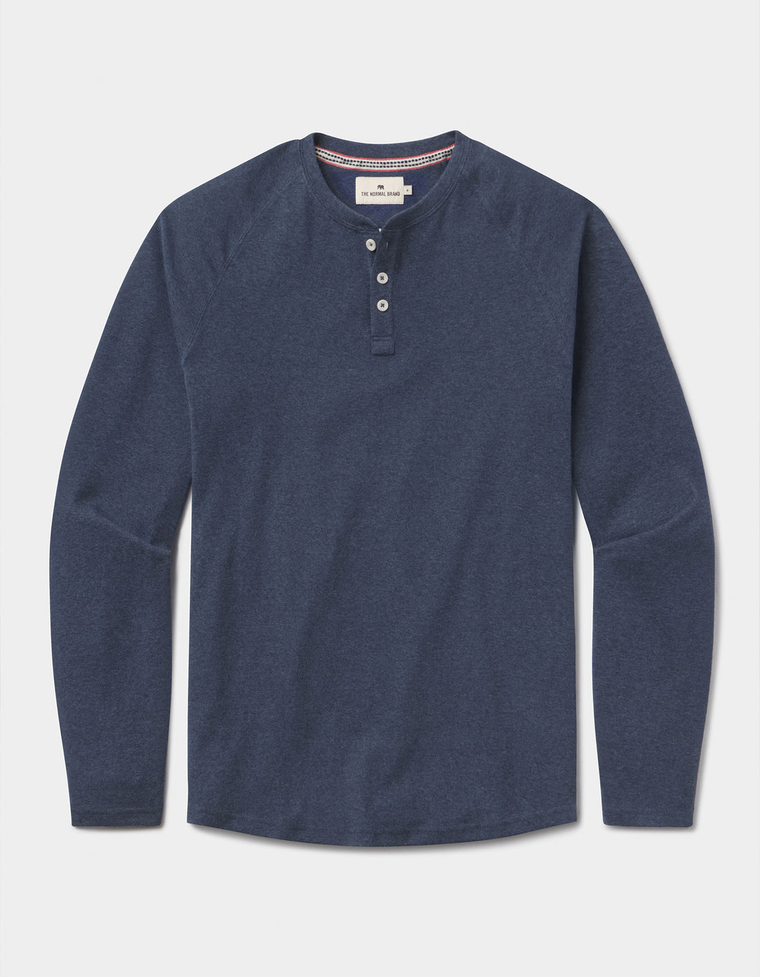 Puremeso Everyday Henley - Indigo Blue