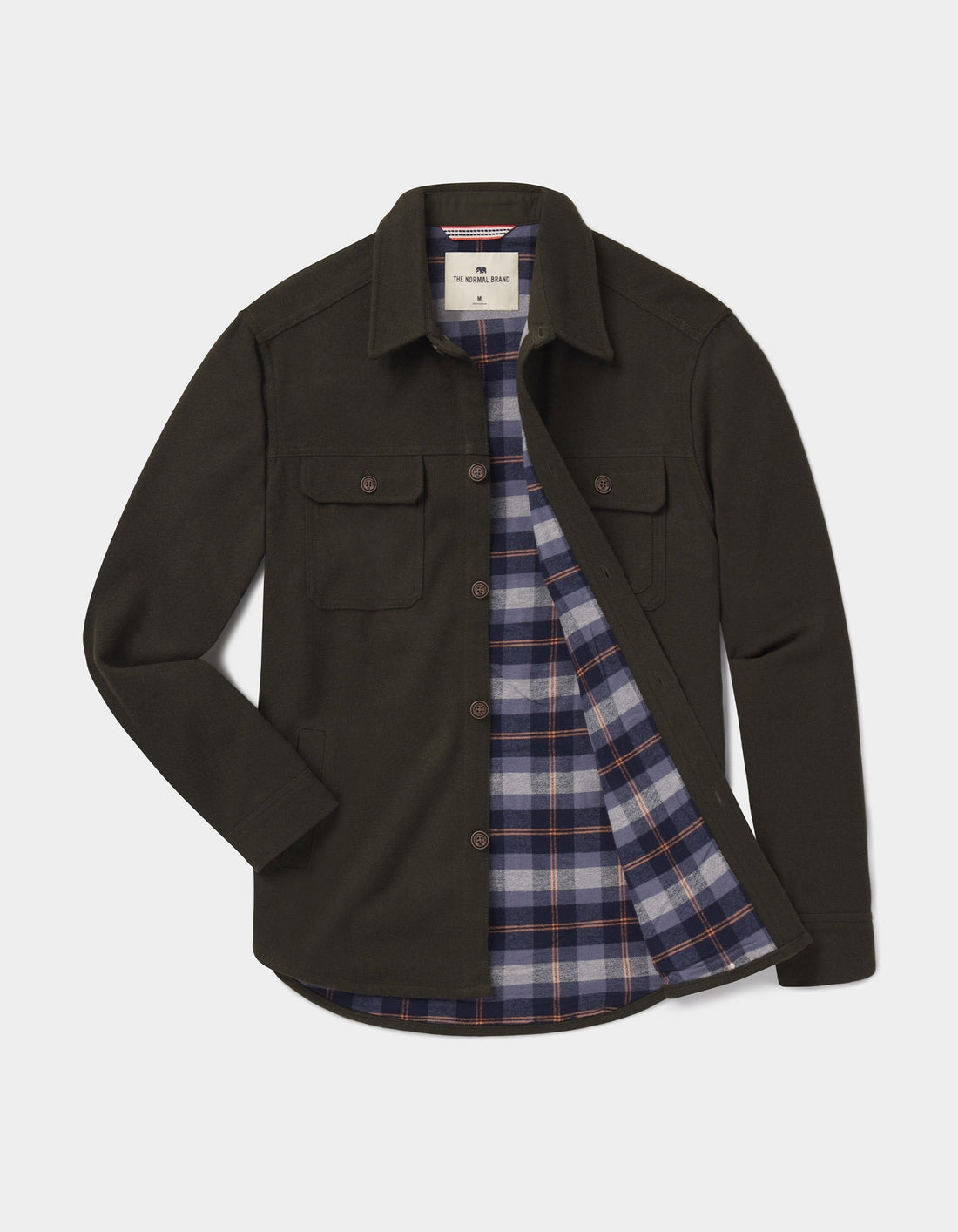 Brightside Flannel Lined Workwear Jacket - Green