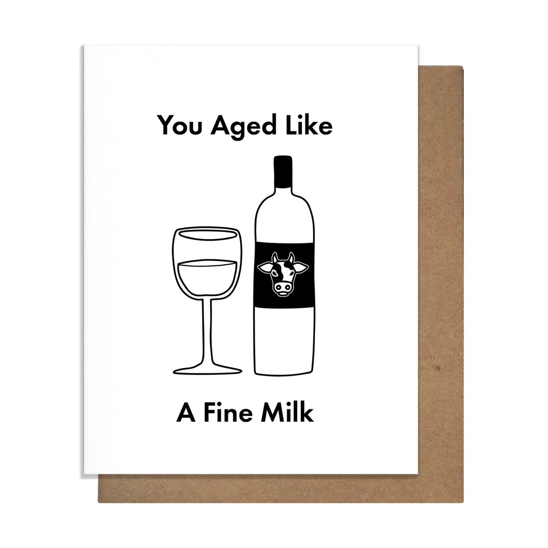 Fine Milk - Birthday Card