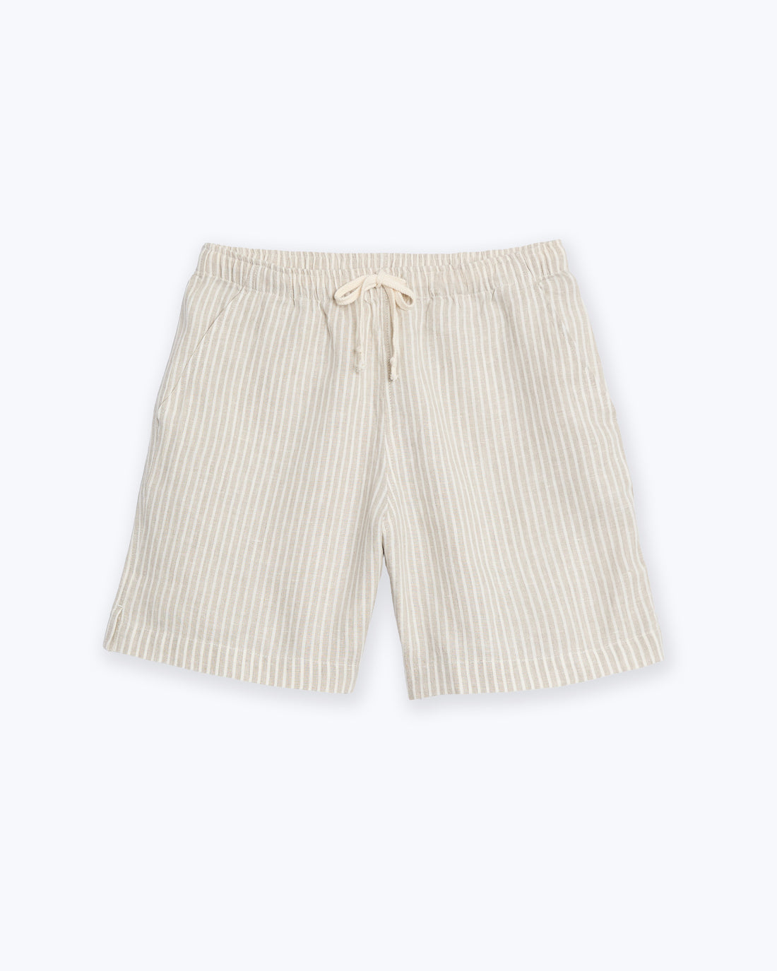 Bo Linen Shorts - Salt Lines